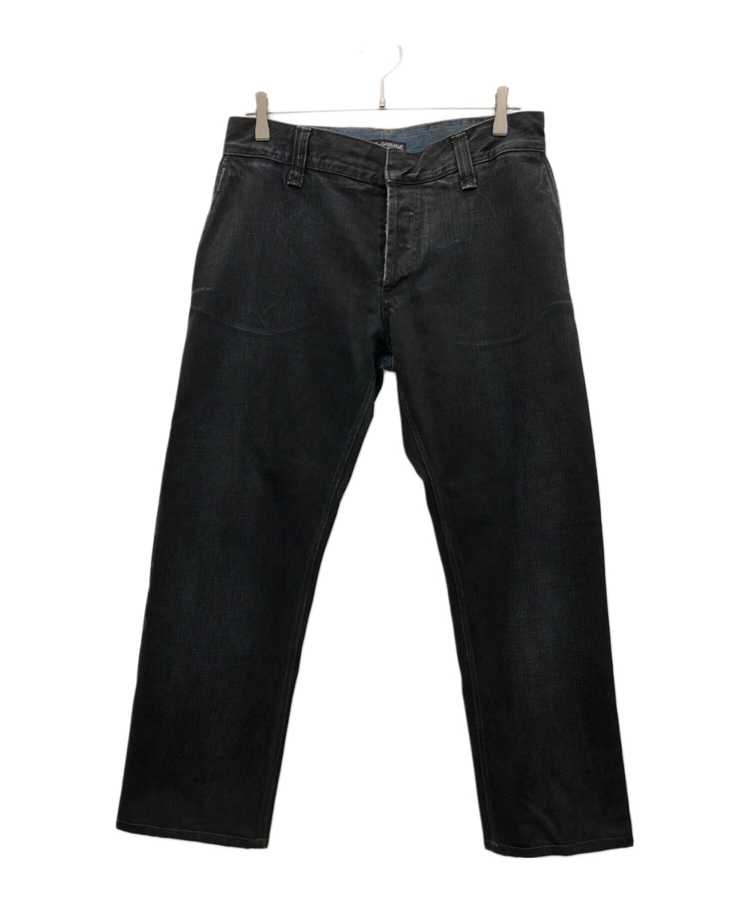 ドルチェ&ガッバーナ　デニムパンツ　50　カーゴ　ウォッシュブラック 中古・古着通販】DOLCE & GABBANA (ドルチェ＆ガッバーナ) デニム