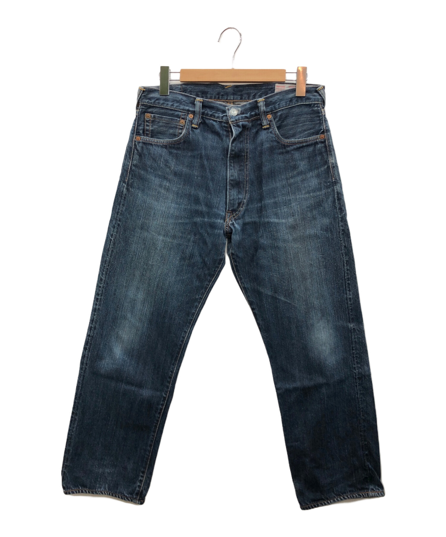 中古・古着通販】EVISU (エヴィス) ジーンズ ネイビー サイズ:W33