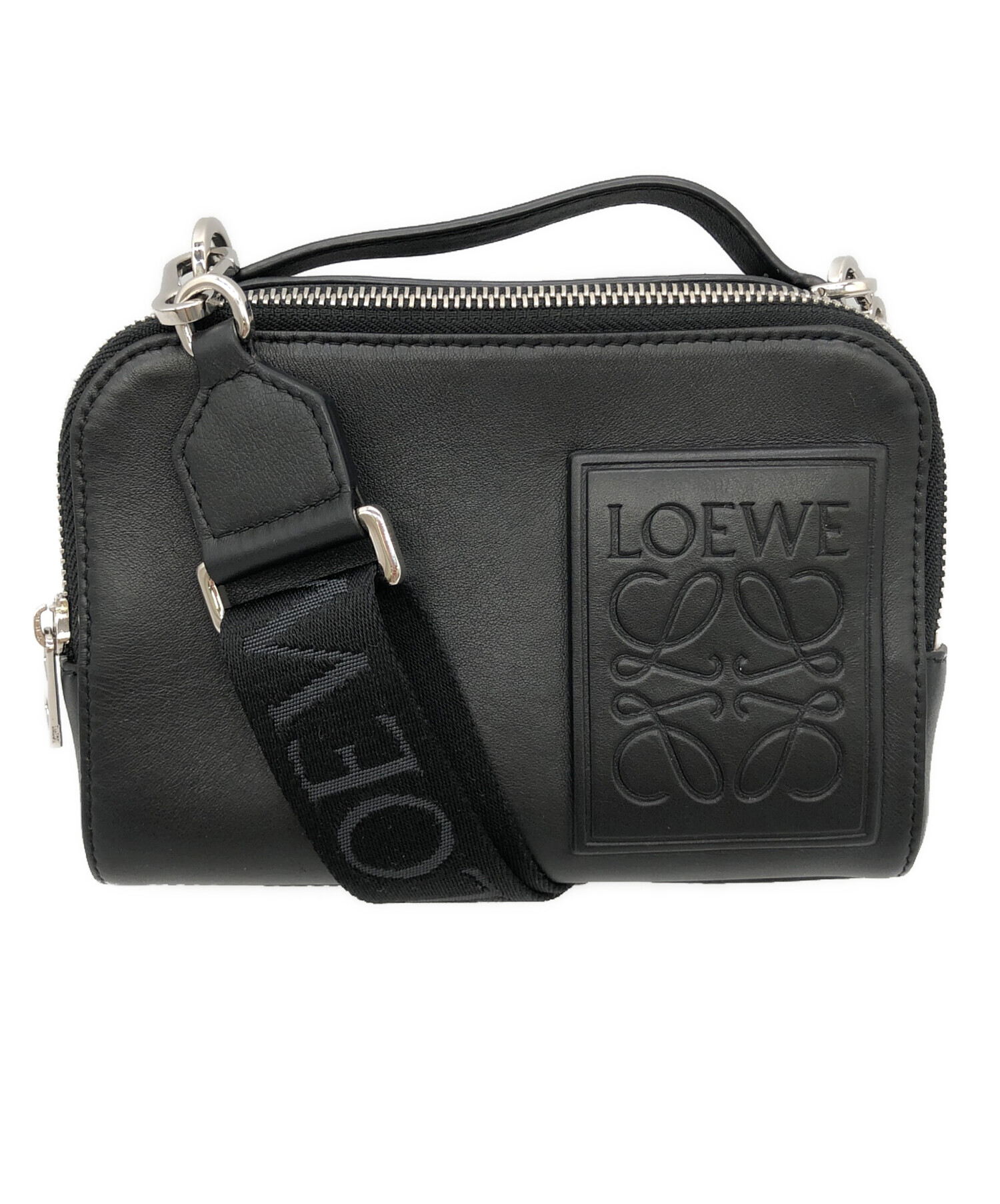 中古・古着通販】LOEWE (ロエベ) クロスボディ カメラバッグ ミニ