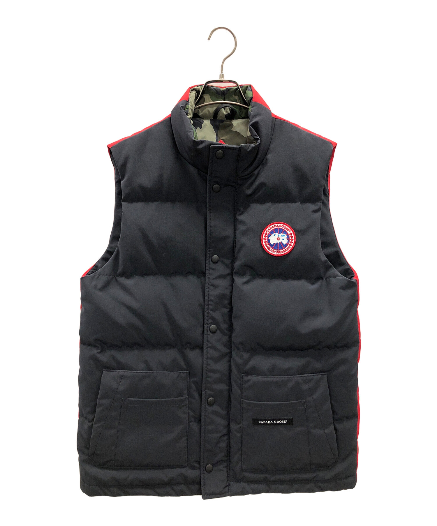 中古・古着通販】CANADA GOOSE (カナダグース) ダウンベスト フリー