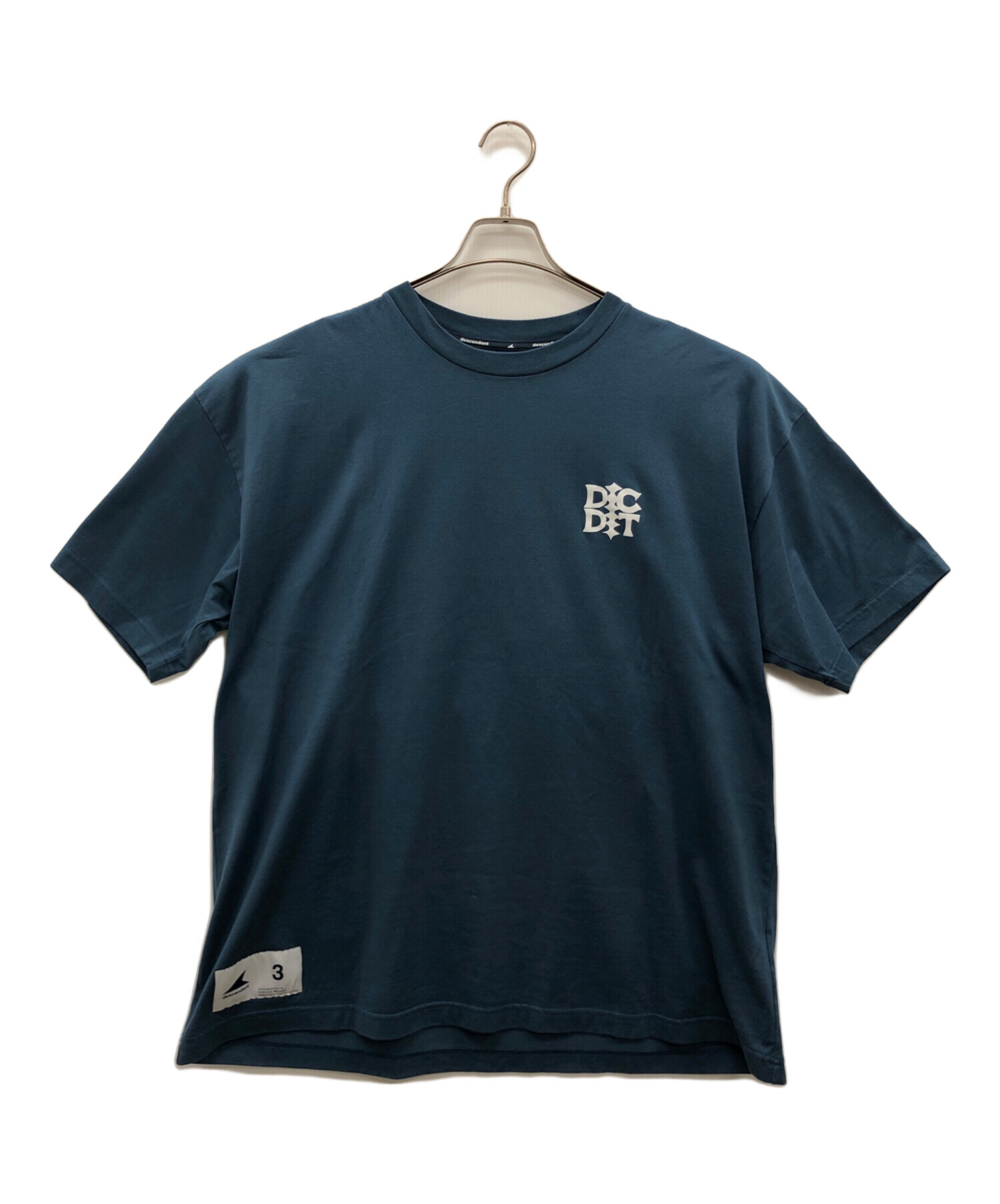 中古・古着通販】DESCENDANT (ディセンダント) Tシャツ ネイビー 