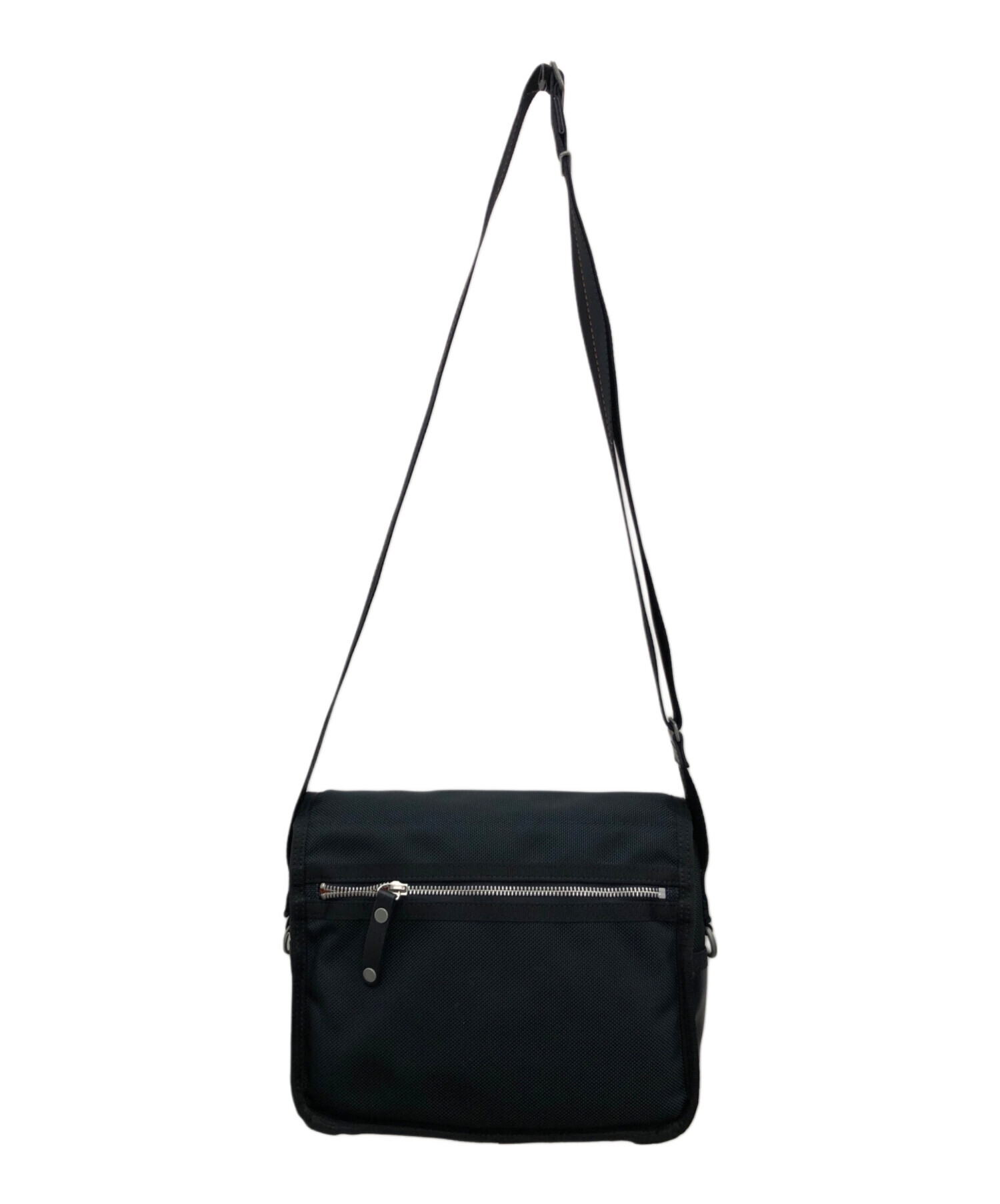 PORTER ポーター/ショルダーバッグ ダブルファスナー ネイビー/Aランク/65【中古】 中古・古着通販】PORTER (ポーター) ショルダーバッグ ネイビー