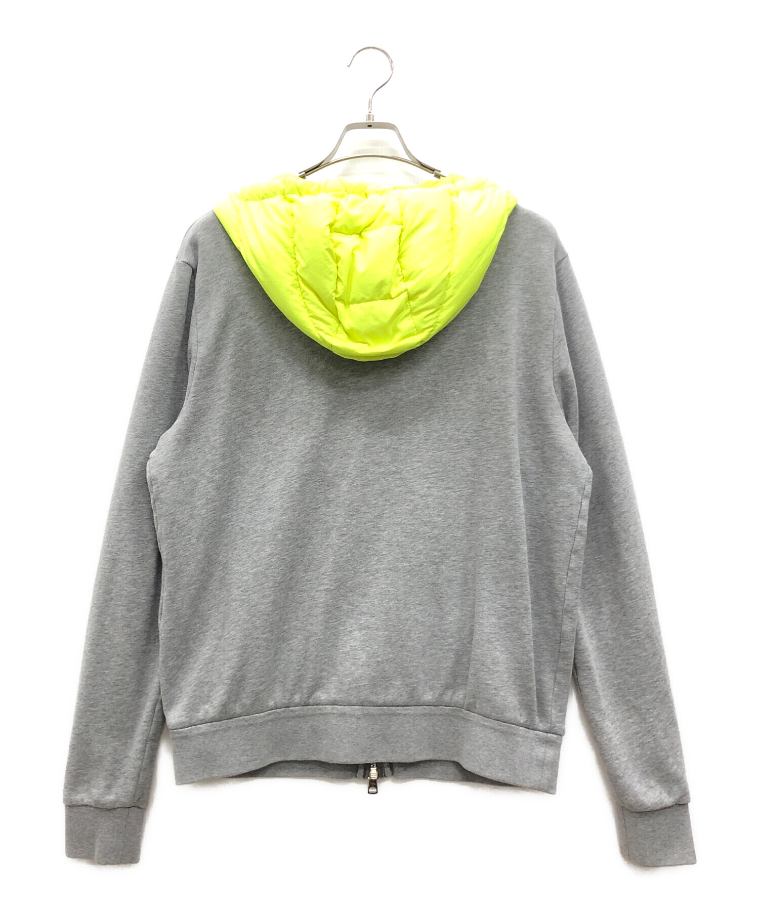 中古・古着通販】MONCLER (モンクレール) ジップパーカー グレー