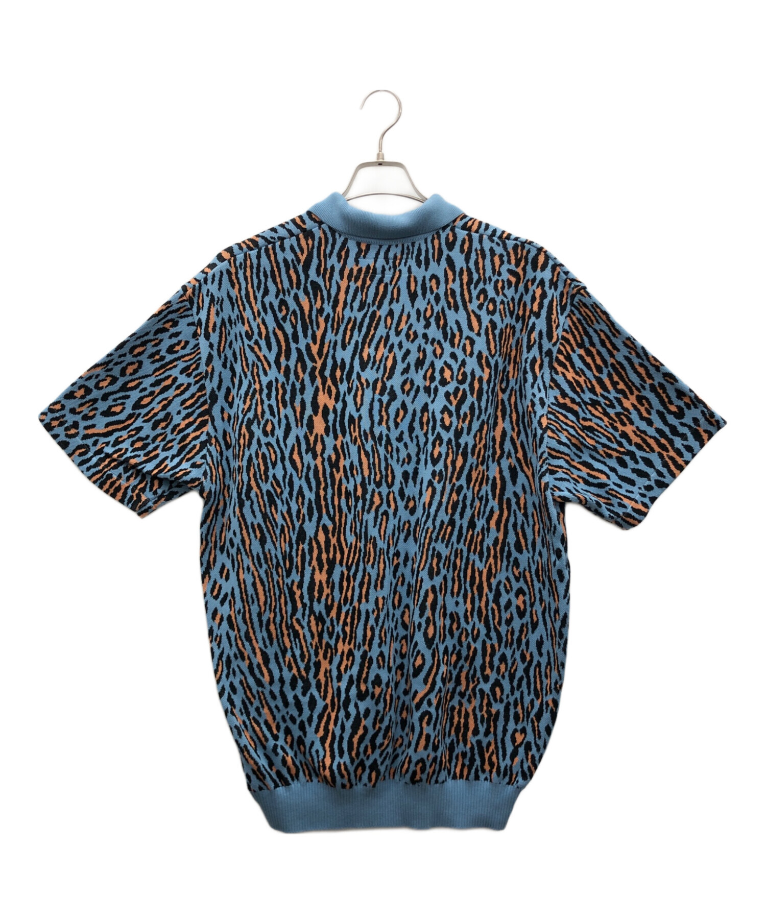 中古・古着通販】WACKO MARIA (ワコマリア) ニットポロシャツ スカイ