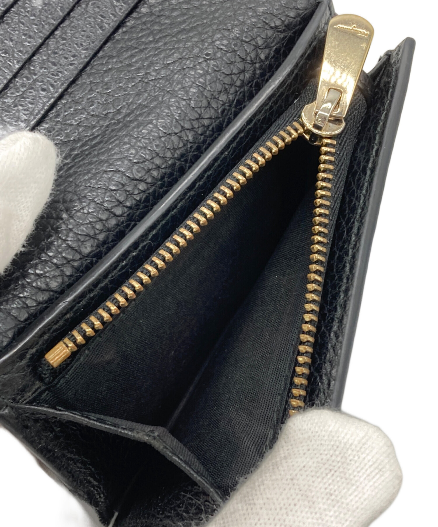 Salvatore Ferragamo サルヴァトーレフェラガモ スタッズ 長財布（小銭入れあり） レザー レディース [中古] 中古・古着通販】Salvatore Ferragamo (サルヴァトーレ フェラガモ) 長