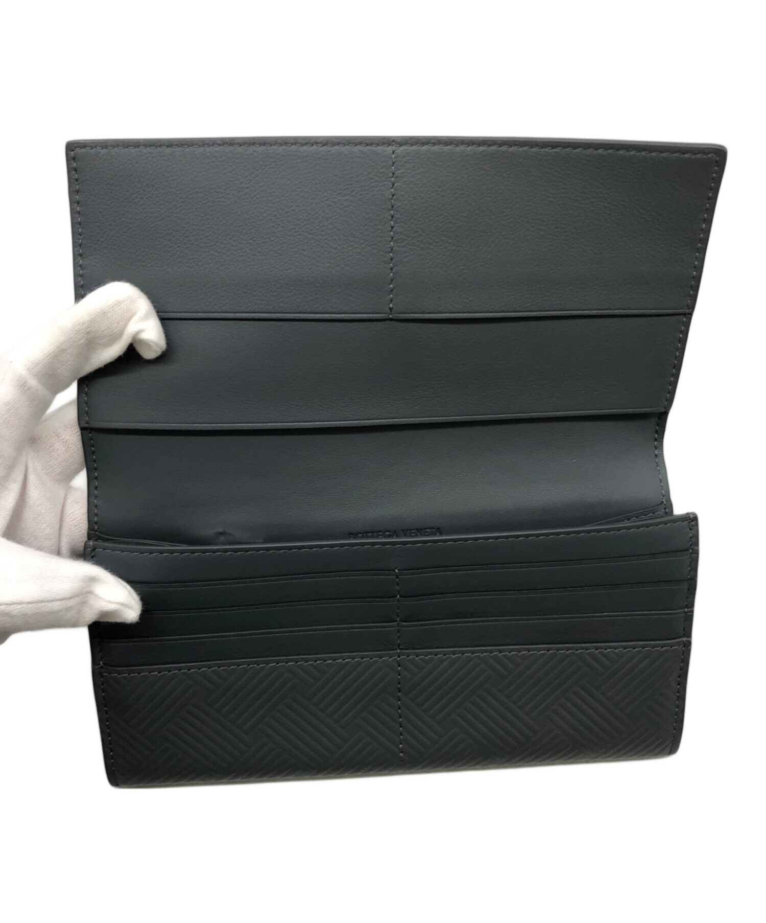 BOTTEGA VENETA ボッテガベネタ 財布・ケース  グレー 【古着】【中古】【送料無料】 中古・古着通販】BOTTEGA VENETA (ボッテガベネタ) 財布 グレー