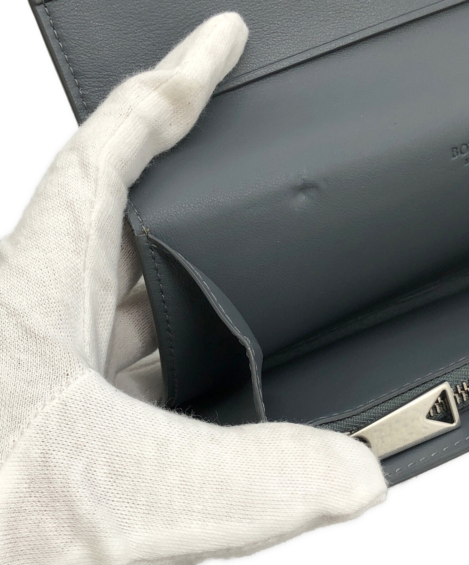 中古・古着通販】BOTTEGA VENETA (ボッテガベネタ) 財布 グレー