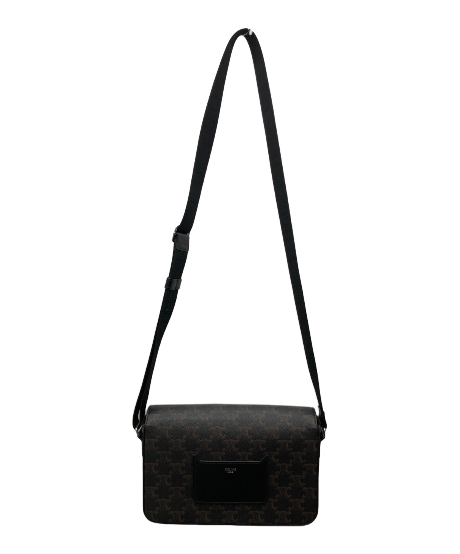 中古・古着通販】CELINE (セリーヌ) フラップ メッセンジャー バッグ