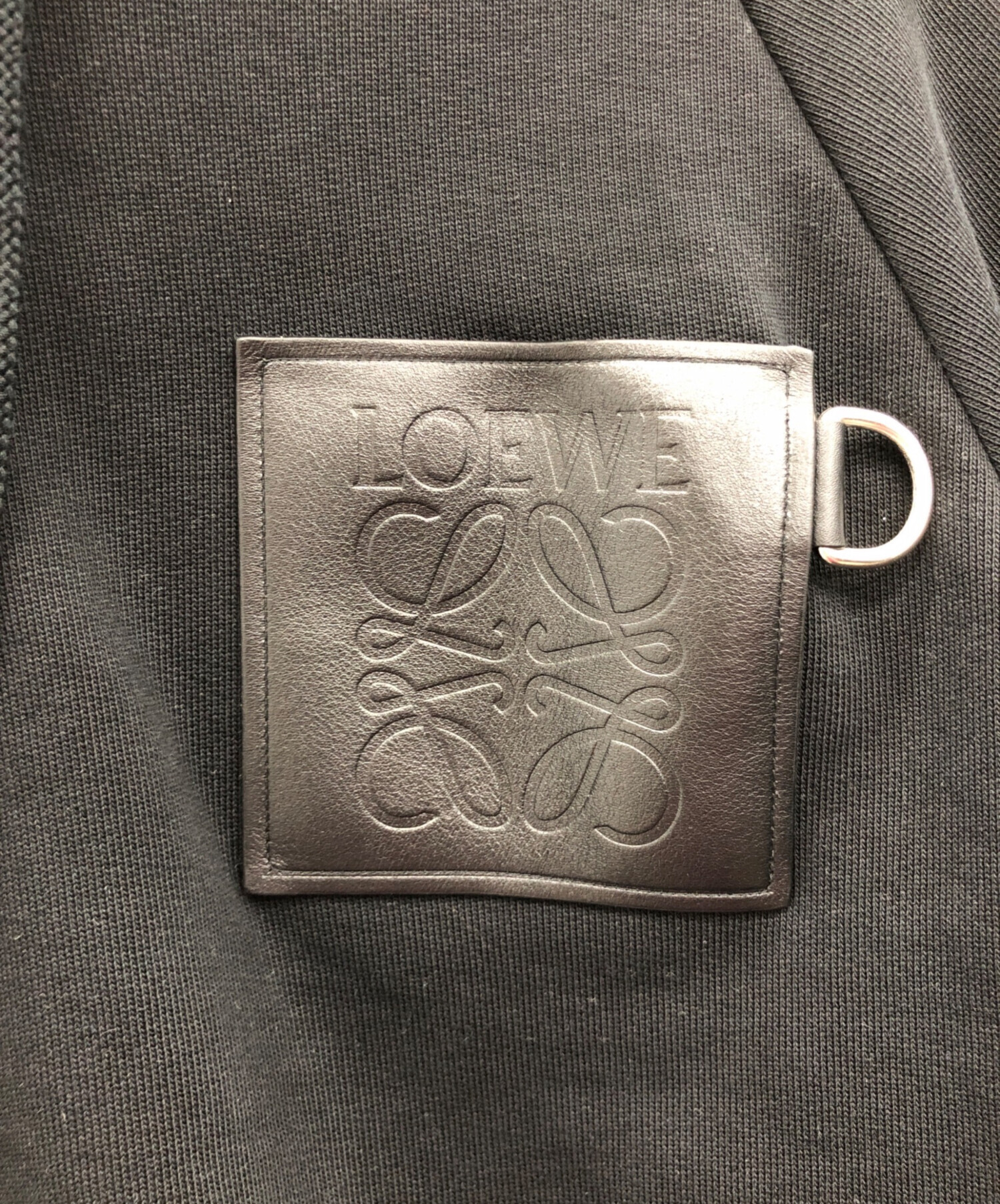 中古・古着通販】LOEWE (ロエベ) パーカー ブラック サイズ:M