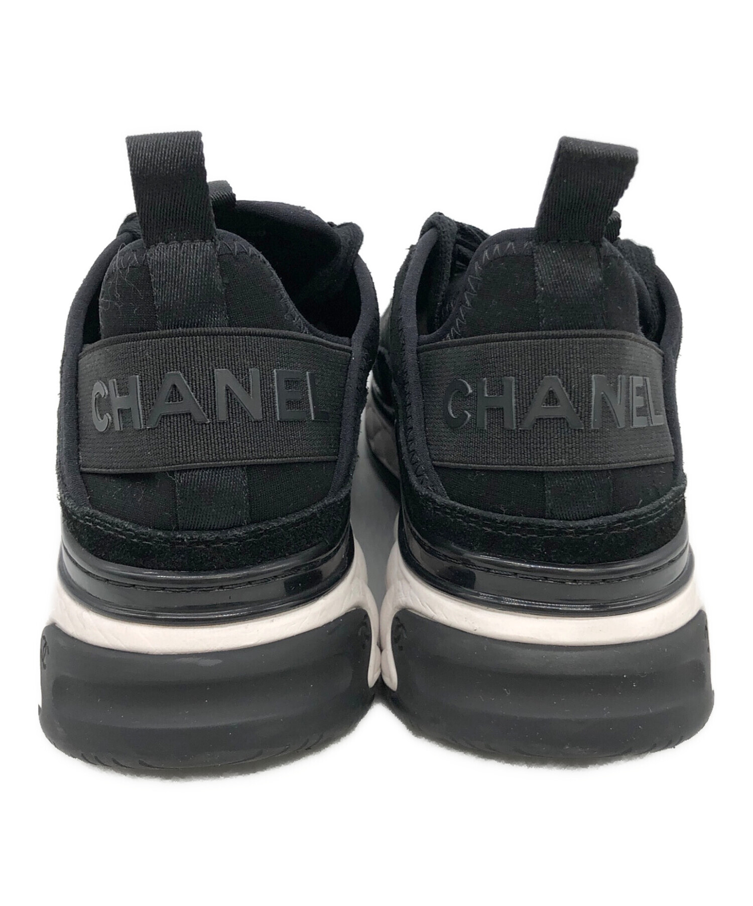 中古・古着通販】CHANEL (シャネル) スニーカー ブラック サイズ:39