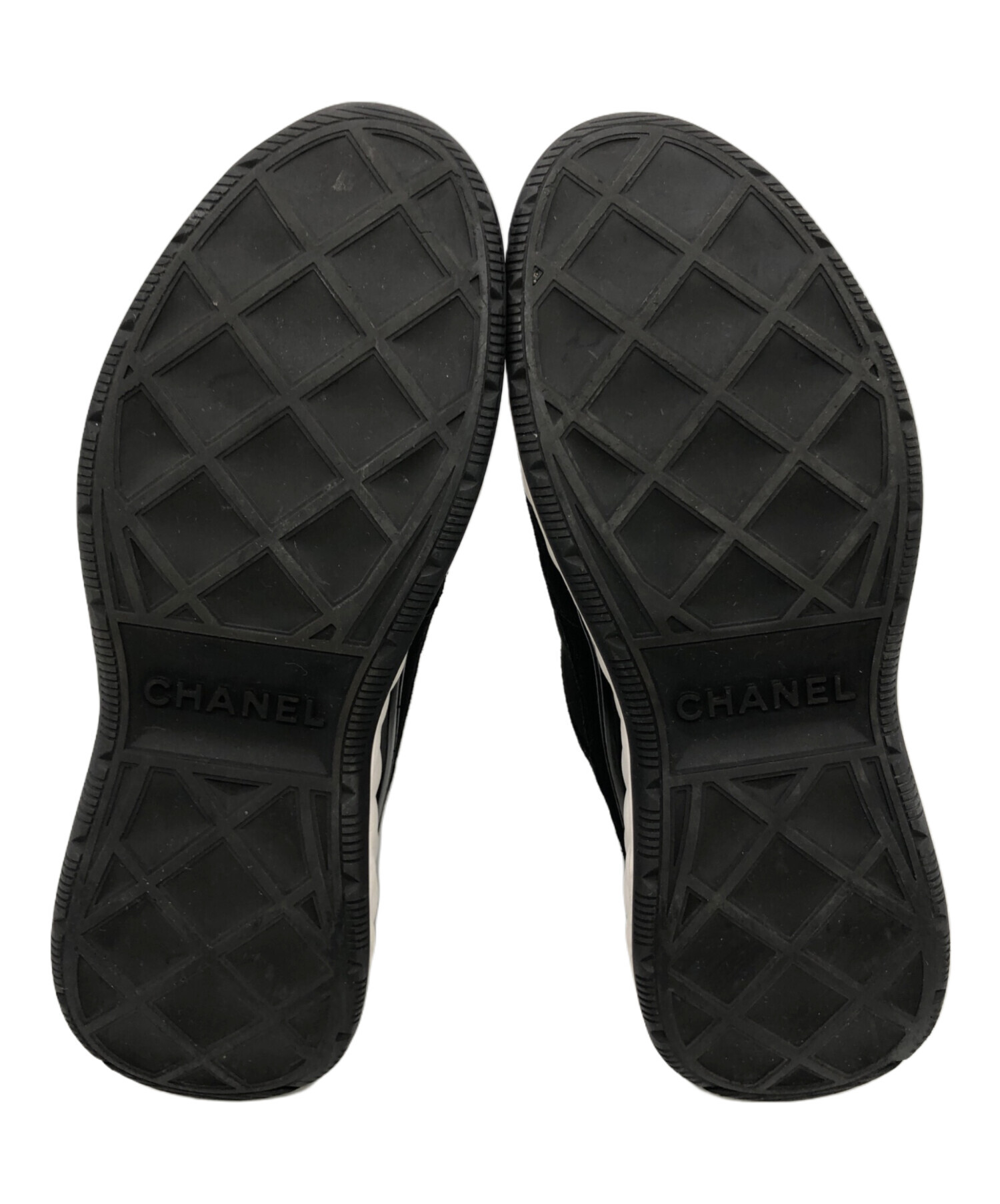 中古・古着通販】CHANEL (シャネル) スニーカー ブラック サイズ:39