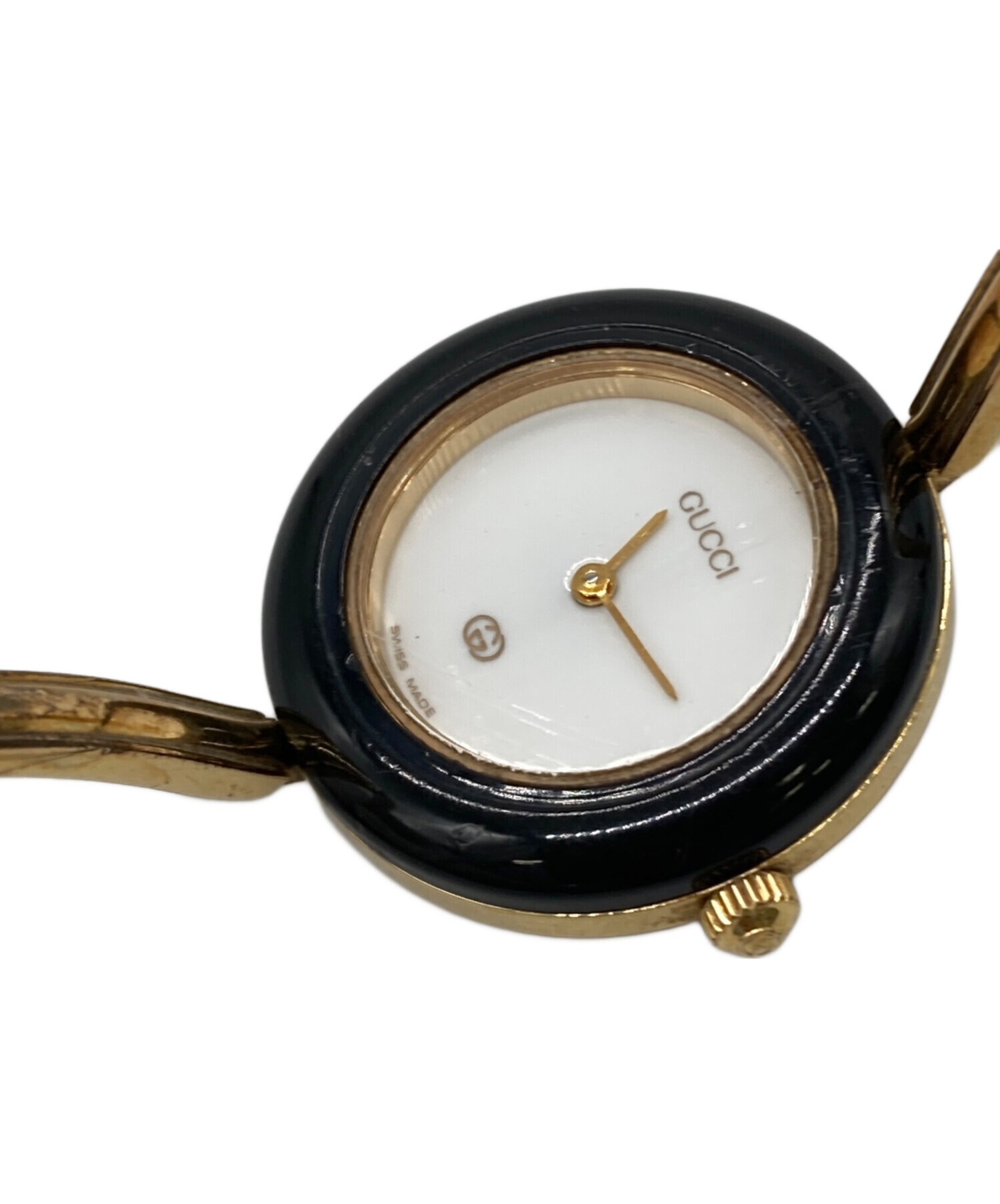 GUCCI 腕時計チェンジリング　カメレオン 中古・古着通販】GUCCI (グッチ) チェンジリングヴェゼル カメレオン