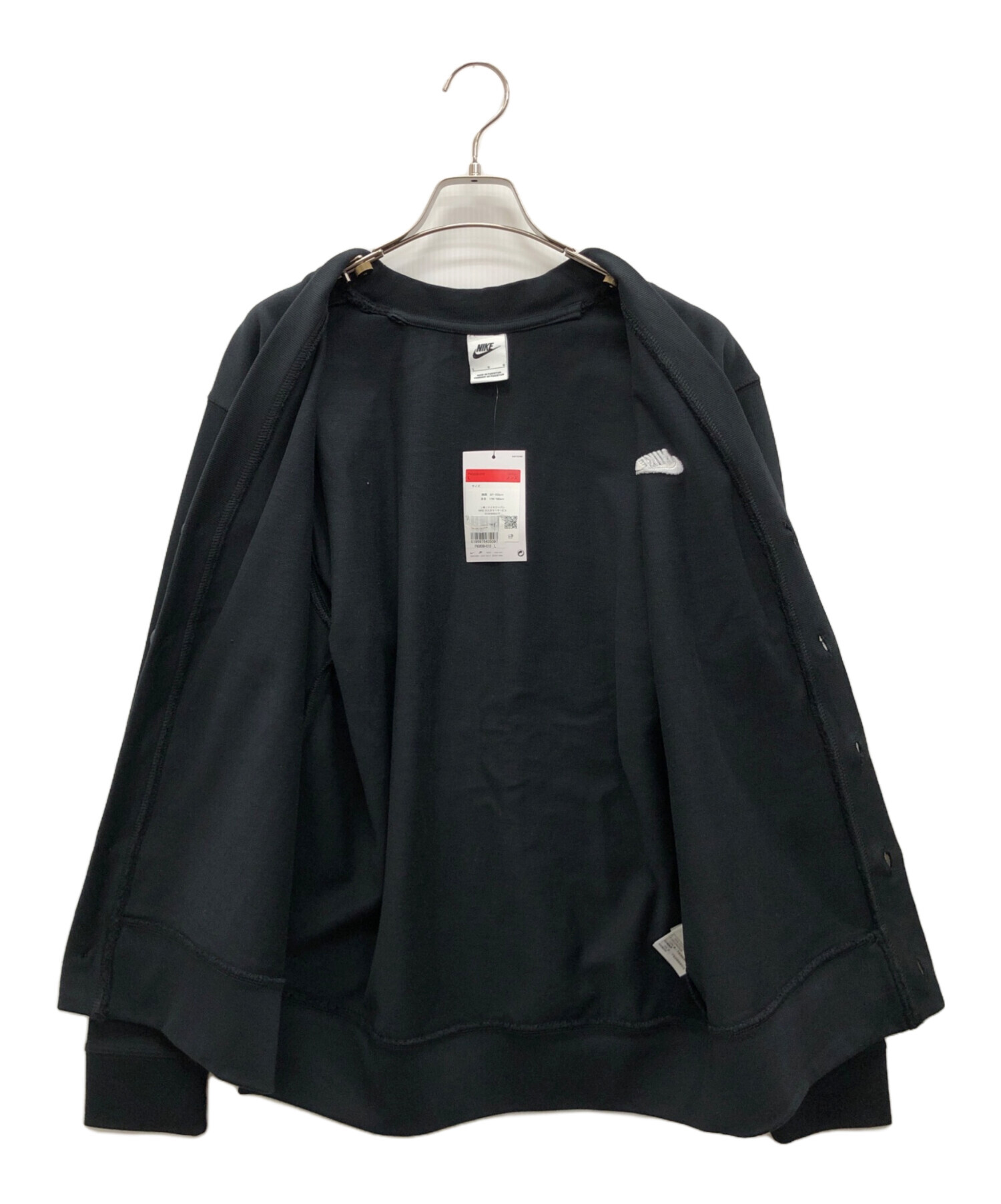 中古・古着通販】NIKE (ナイキ) フェアウェイ カーディガン ブラック