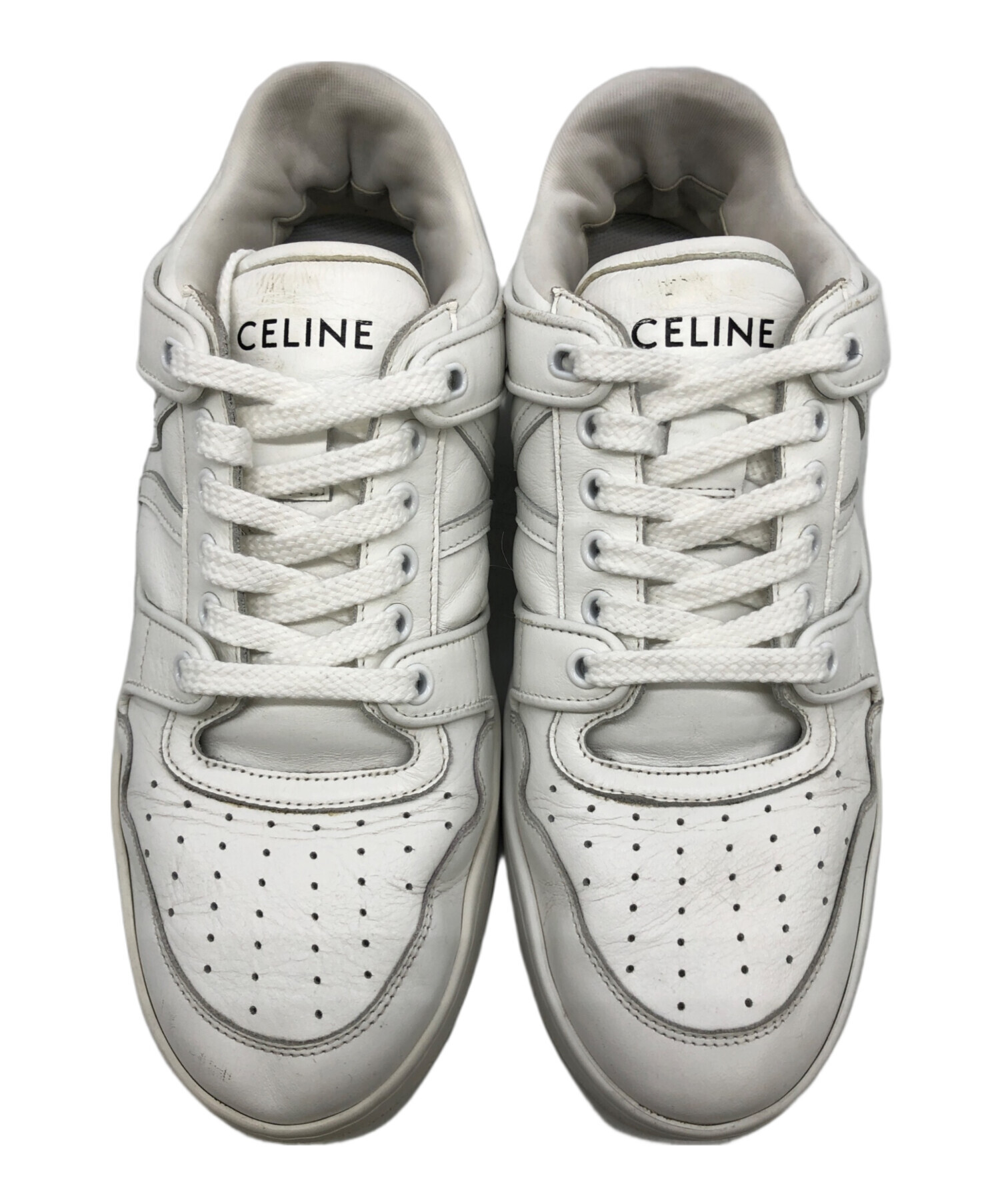中古・古着通販】CELINE (セリーヌ) スニーカー アイボリー サイズ:40
