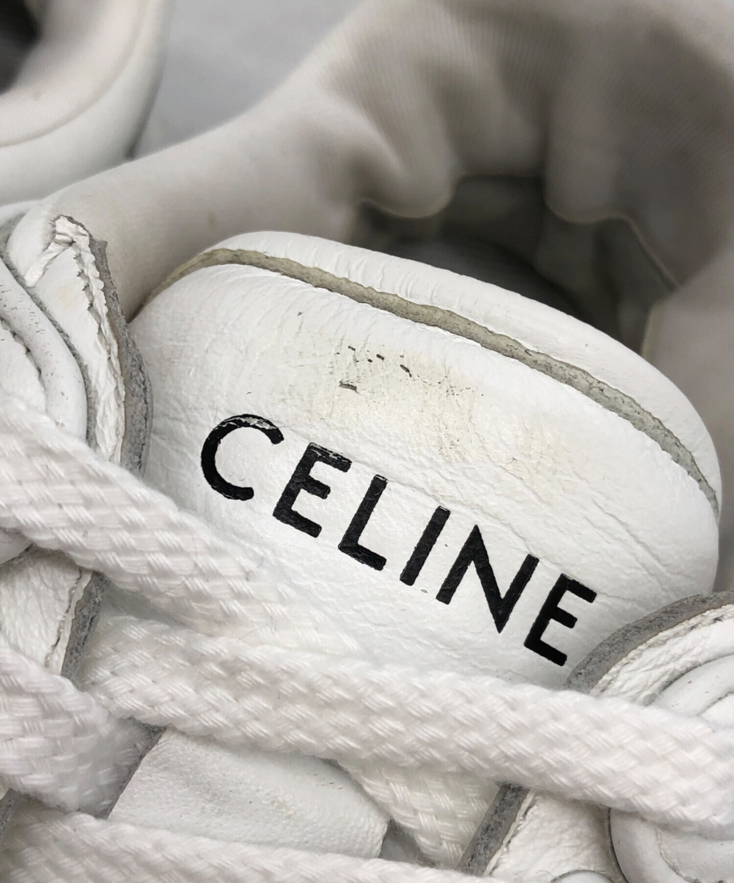 中古・古着通販】CELINE (セリーヌ) スニーカー アイボリー サイズ:40 