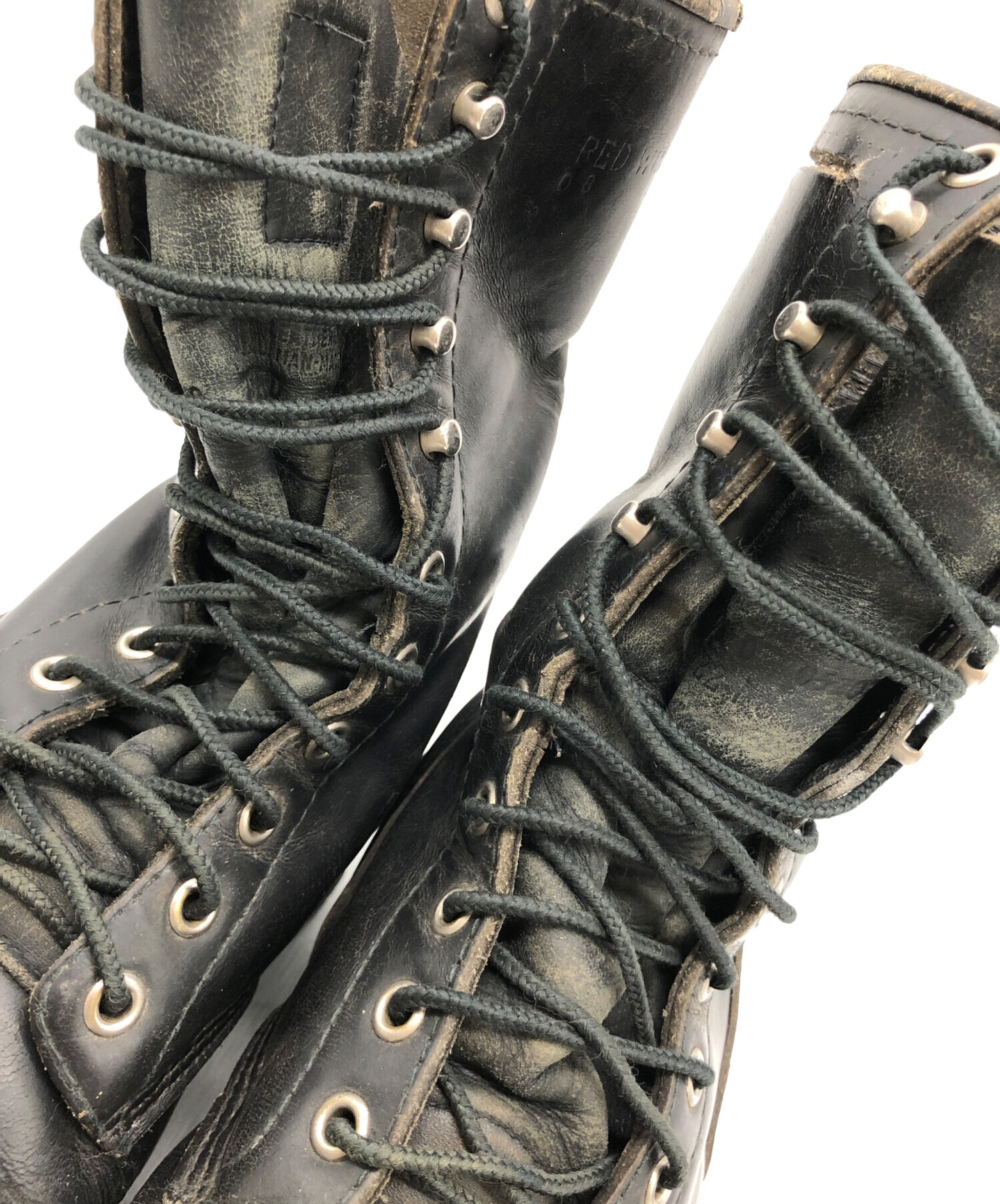 中古・古着通販】RED WING (レッドウィング) ロガーブーツ ブラック