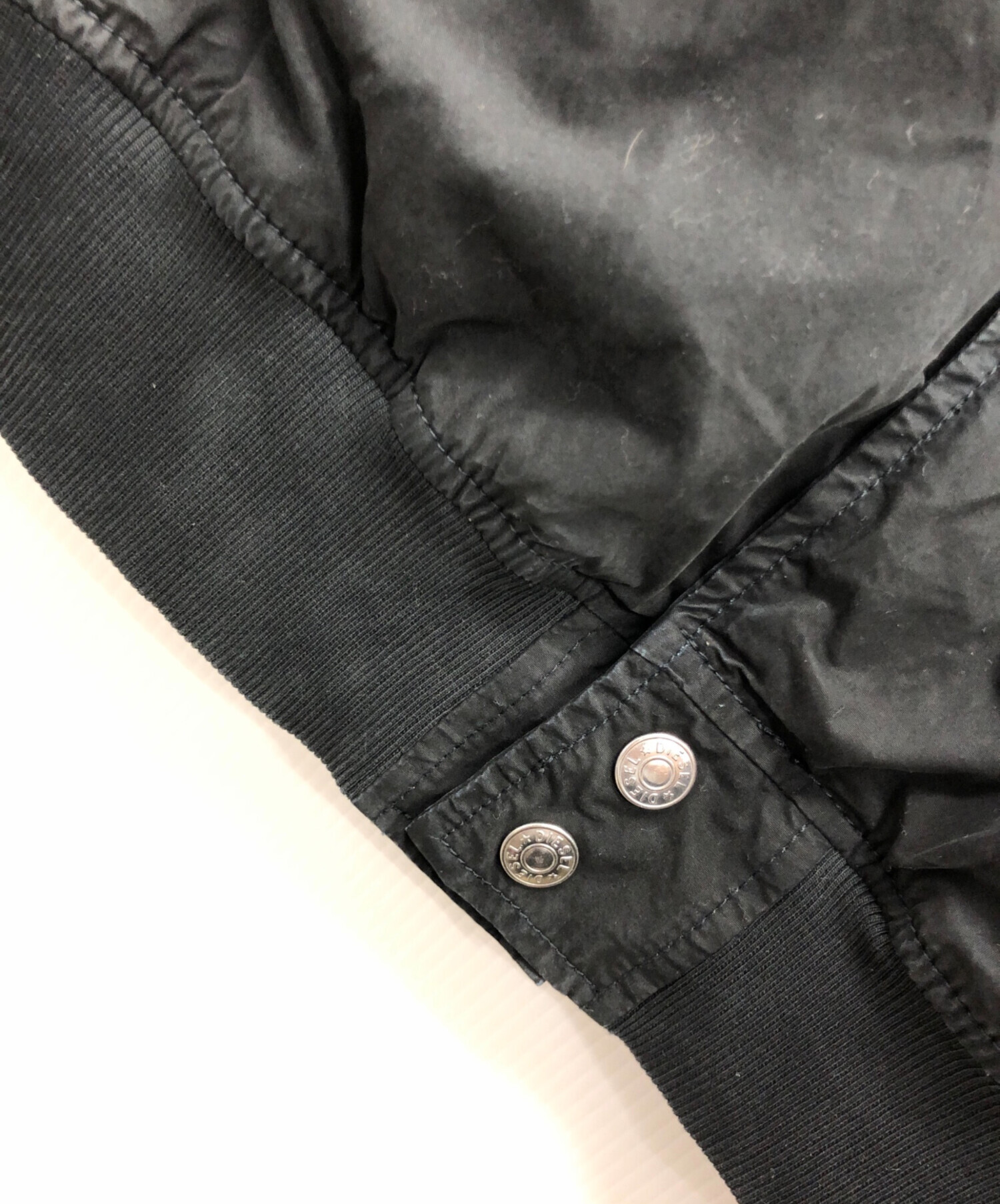 中古・古着通販】DIESEL (ディーゼル) LAKER-WOW JACKET ブラック