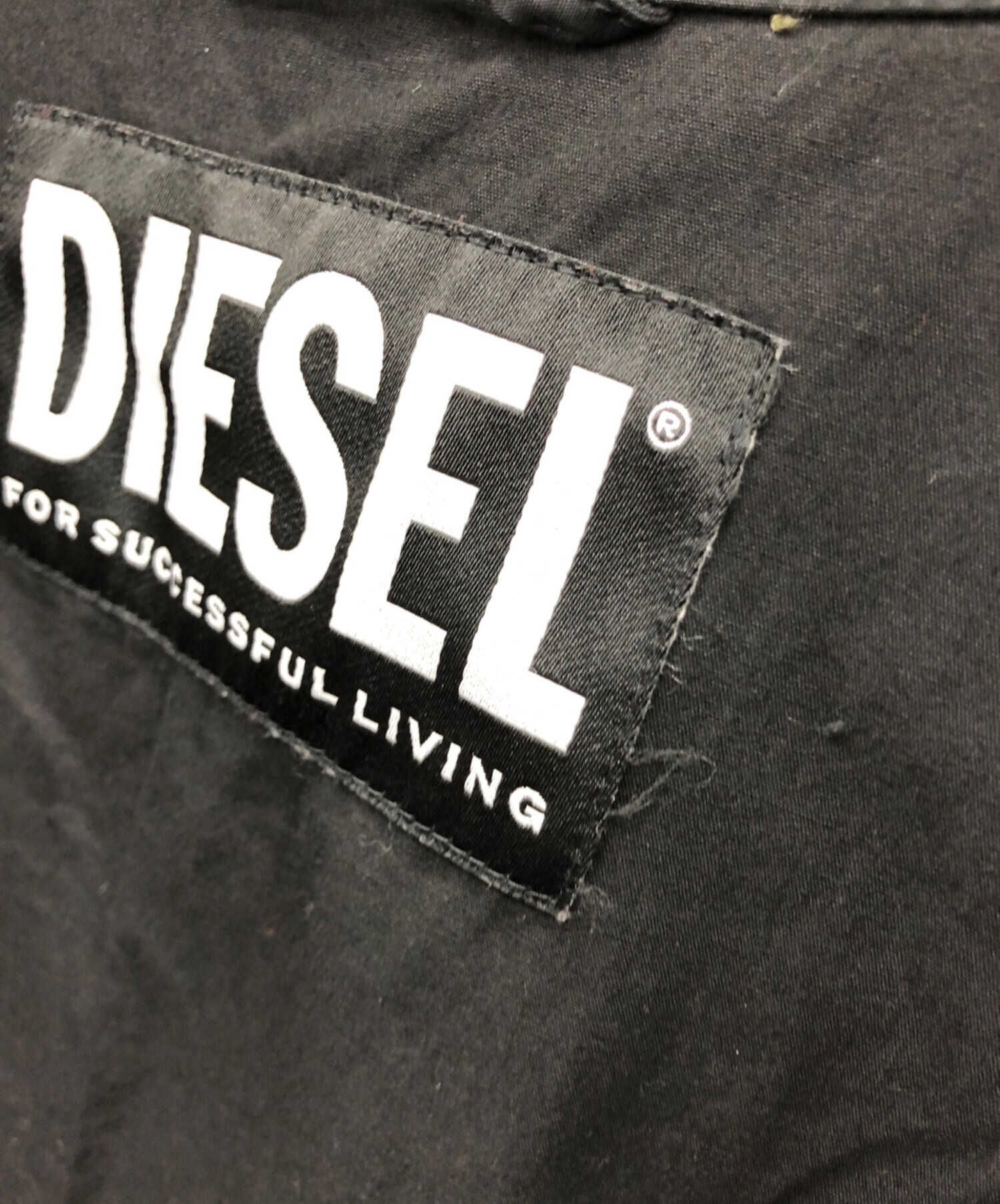中古・古着通販】DIESEL (ディーゼル) LAKER-WOW JACKET ブラック