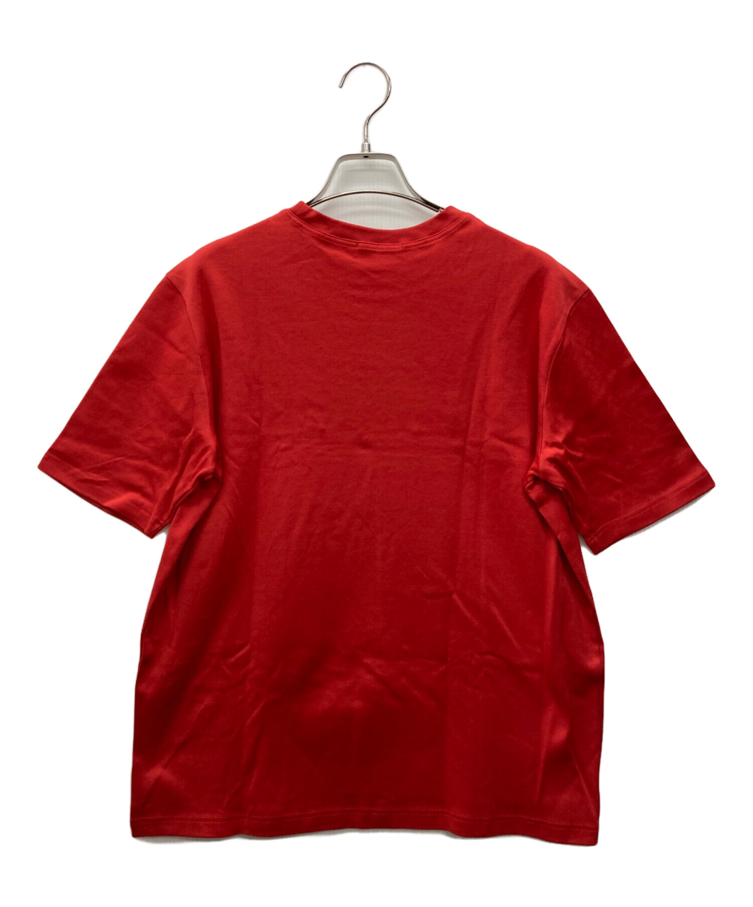 【美品】エルメス Tシャツ 気球 飛行船 大空の狂気 レッド M ヴィンテージ 中古・古着通販】HERMES (エルメス) 半袖Tシャツ レッド サイズ:M 未