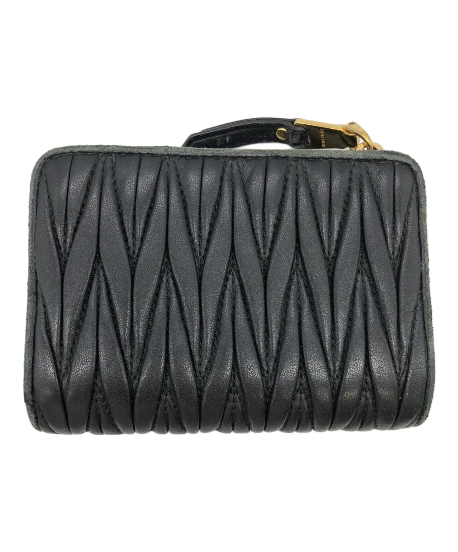 中古・古着通販】MIU MIU (ミュウミュウ) マテラッセ ブラック