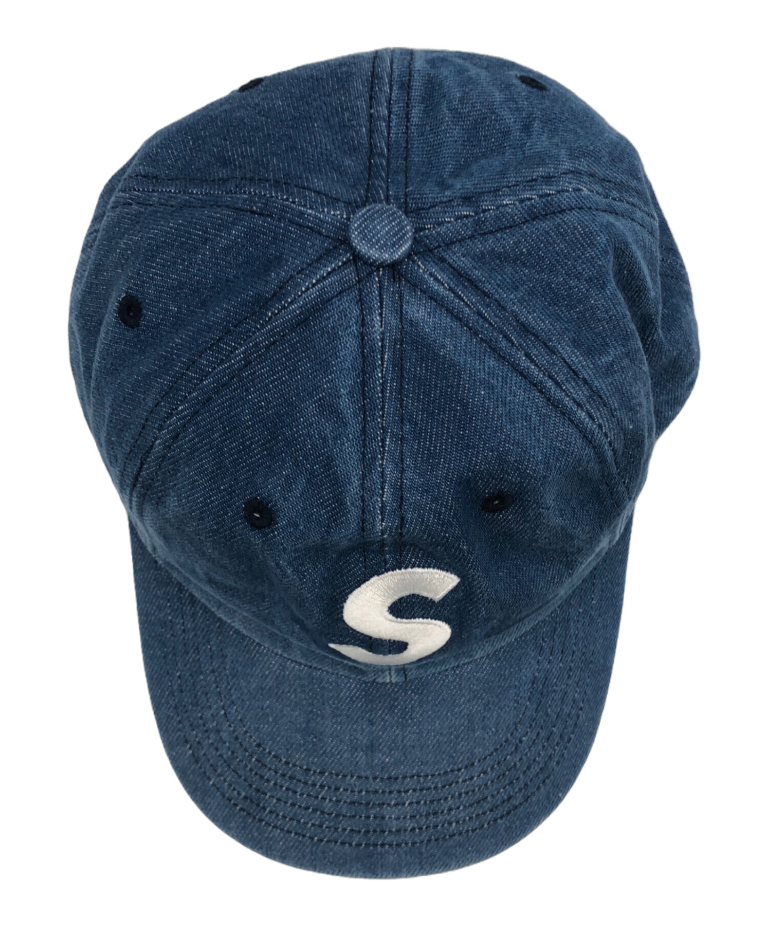 中古・古着通販】Supreme (シュプリーム) デニムキャップ ブルー