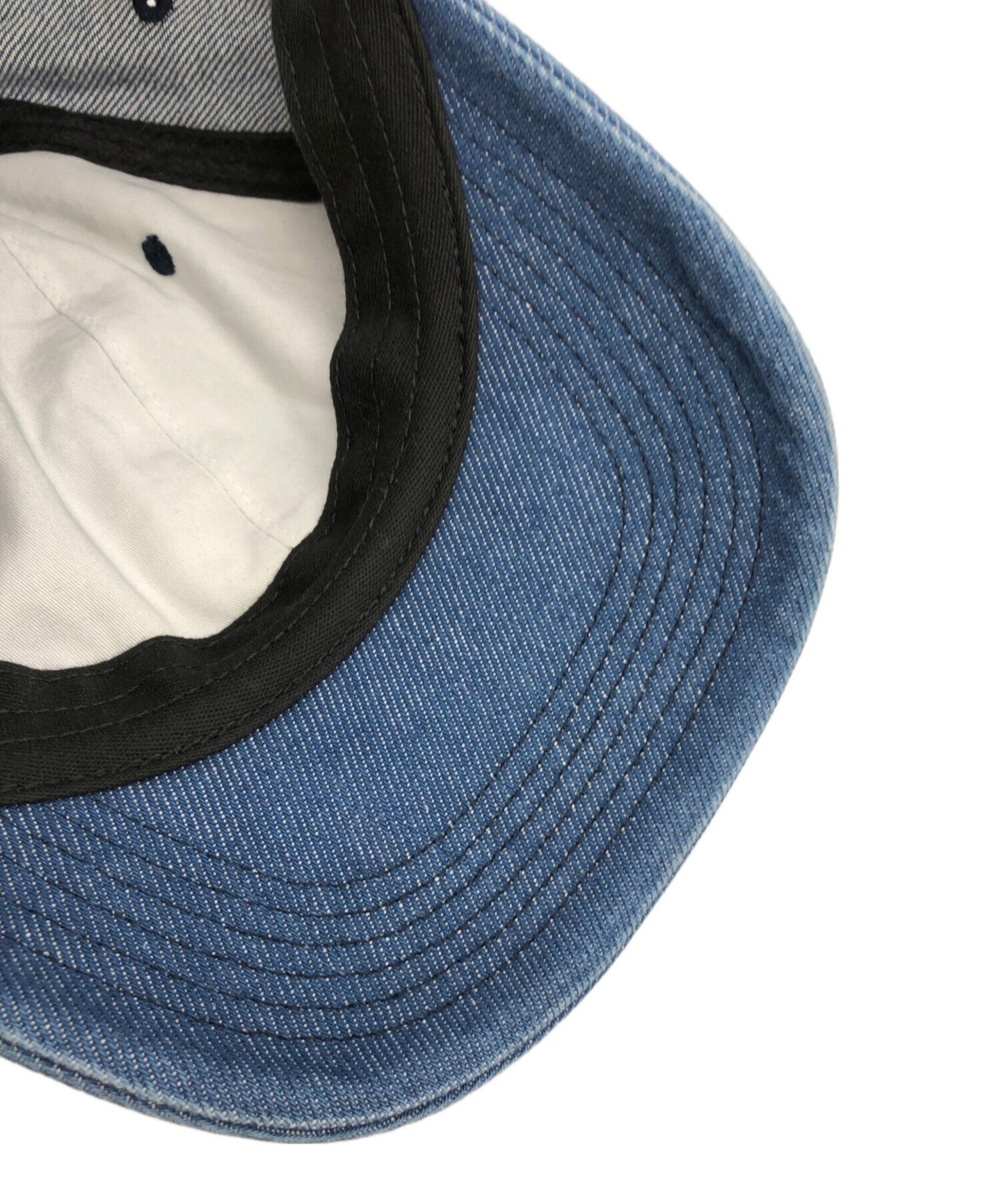 中古・古着通販】Supreme (シュプリーム) デニムキャップ ブルー