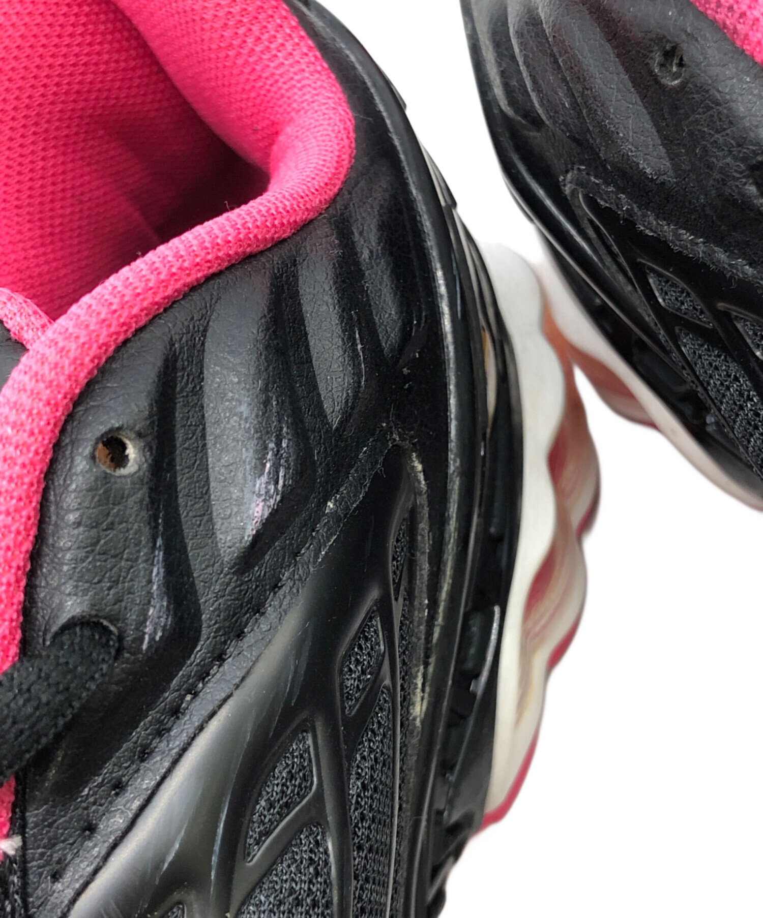 中古・古着通販】NIKE (ナイキ) スニーカー ブラック×ピンク サイズ