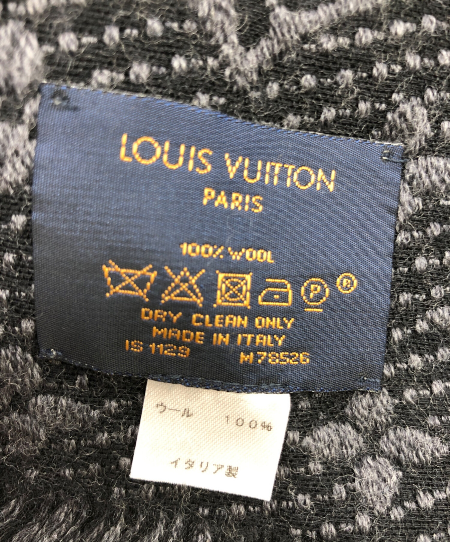 中古・古着通販】LOUIS VUITTON (ルイ ヴィトン) マフラー・モノグラム