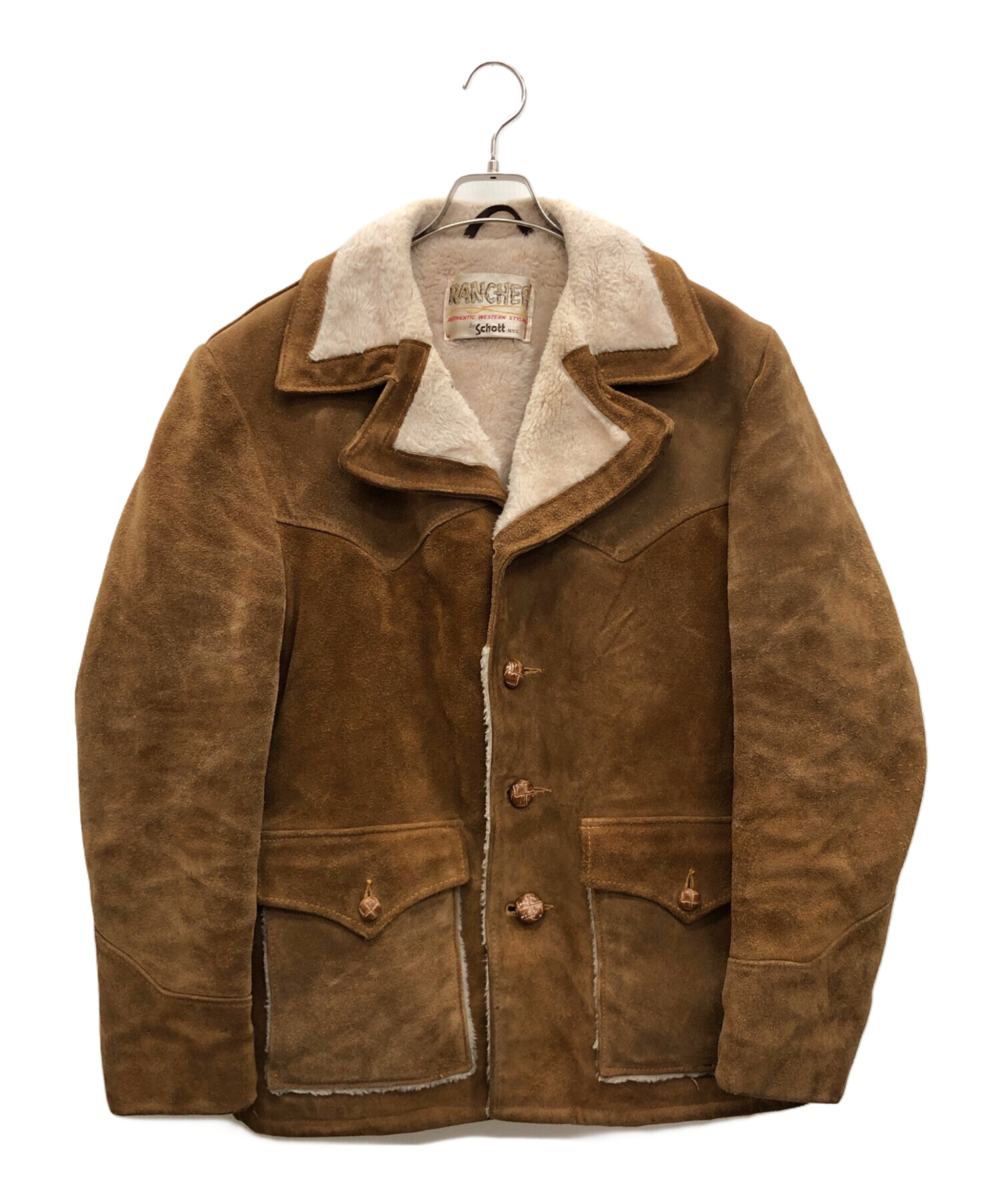 中古・古着通販】Schott (ショット) ランチコート キャメル サイズ