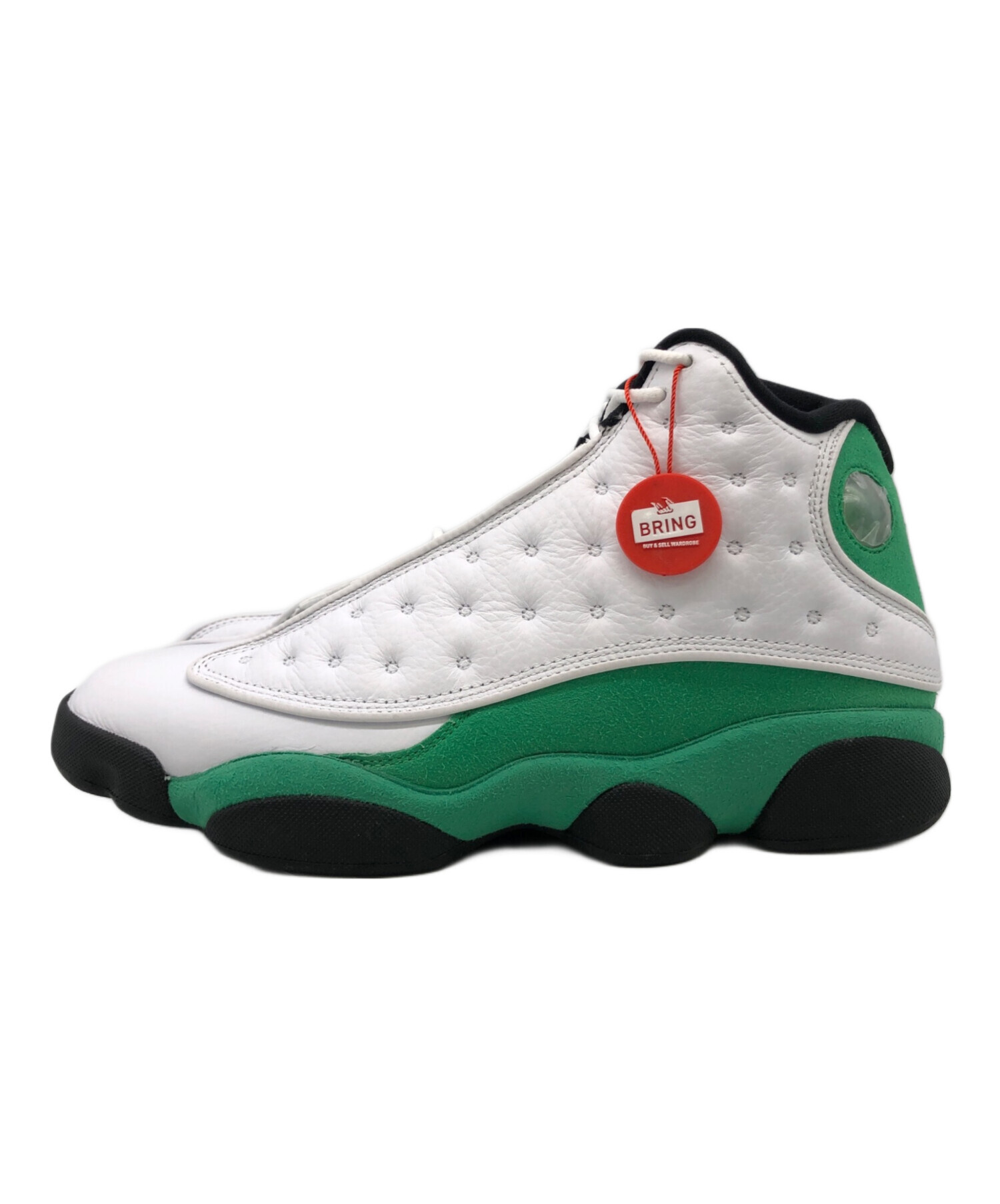 13s jordans green