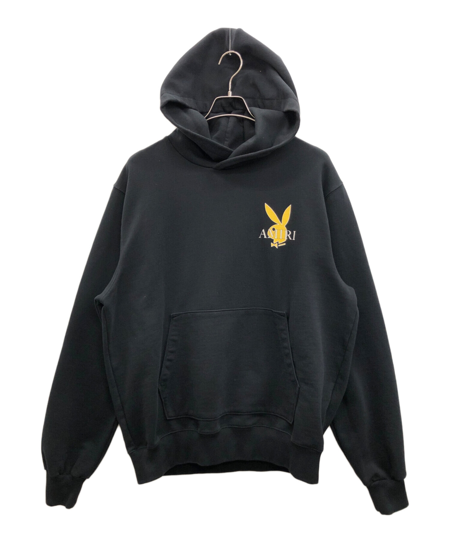 AMIRI Playboy Logo Hoodie Blackアミリ パーカー 中古・古着通販】AMIRI (アミリ) PLAY BOY (プレイボーイ) ロゴ