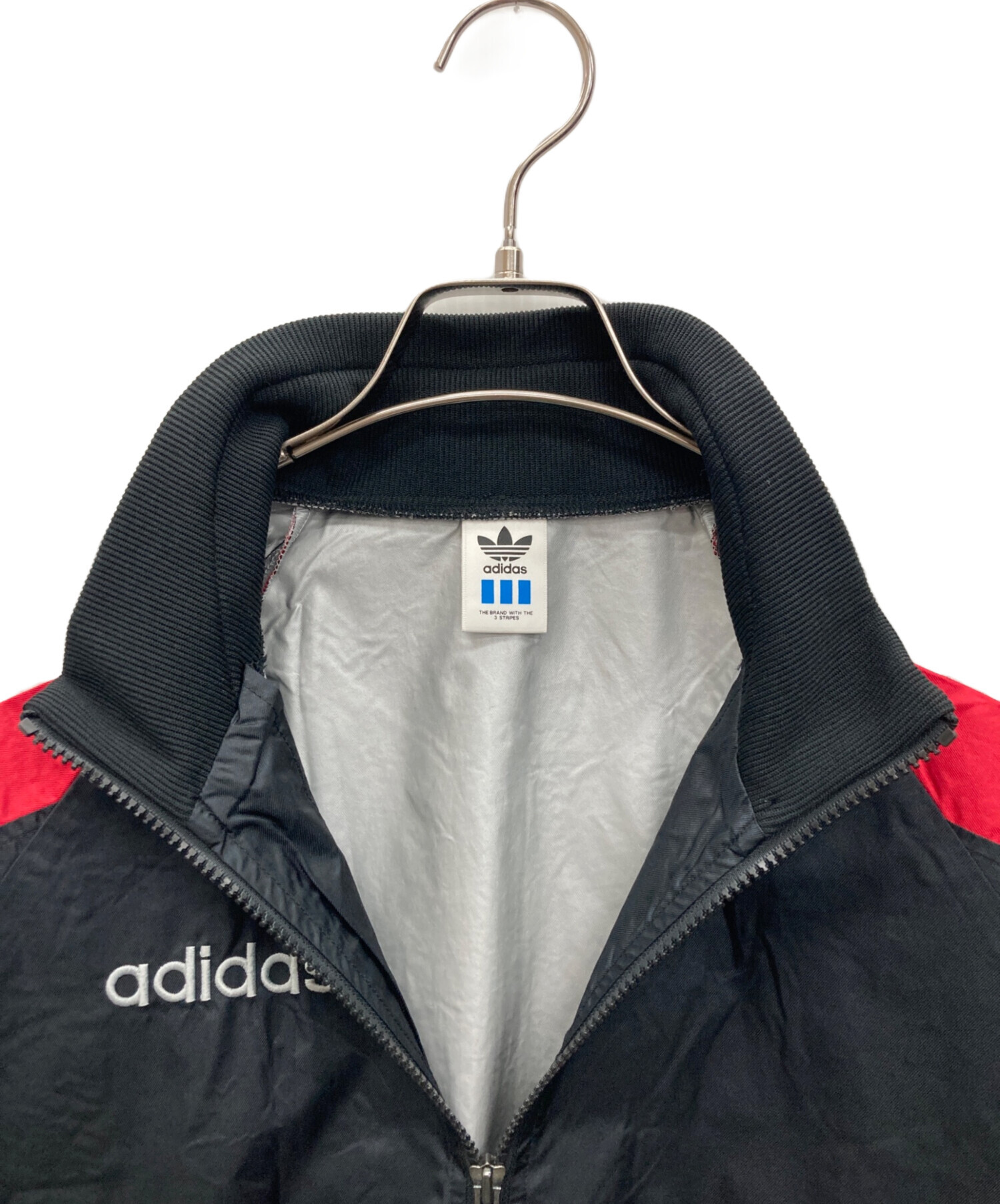 中古・古着通販】adidas (アディダス) ハーフジップナイロンジャケット