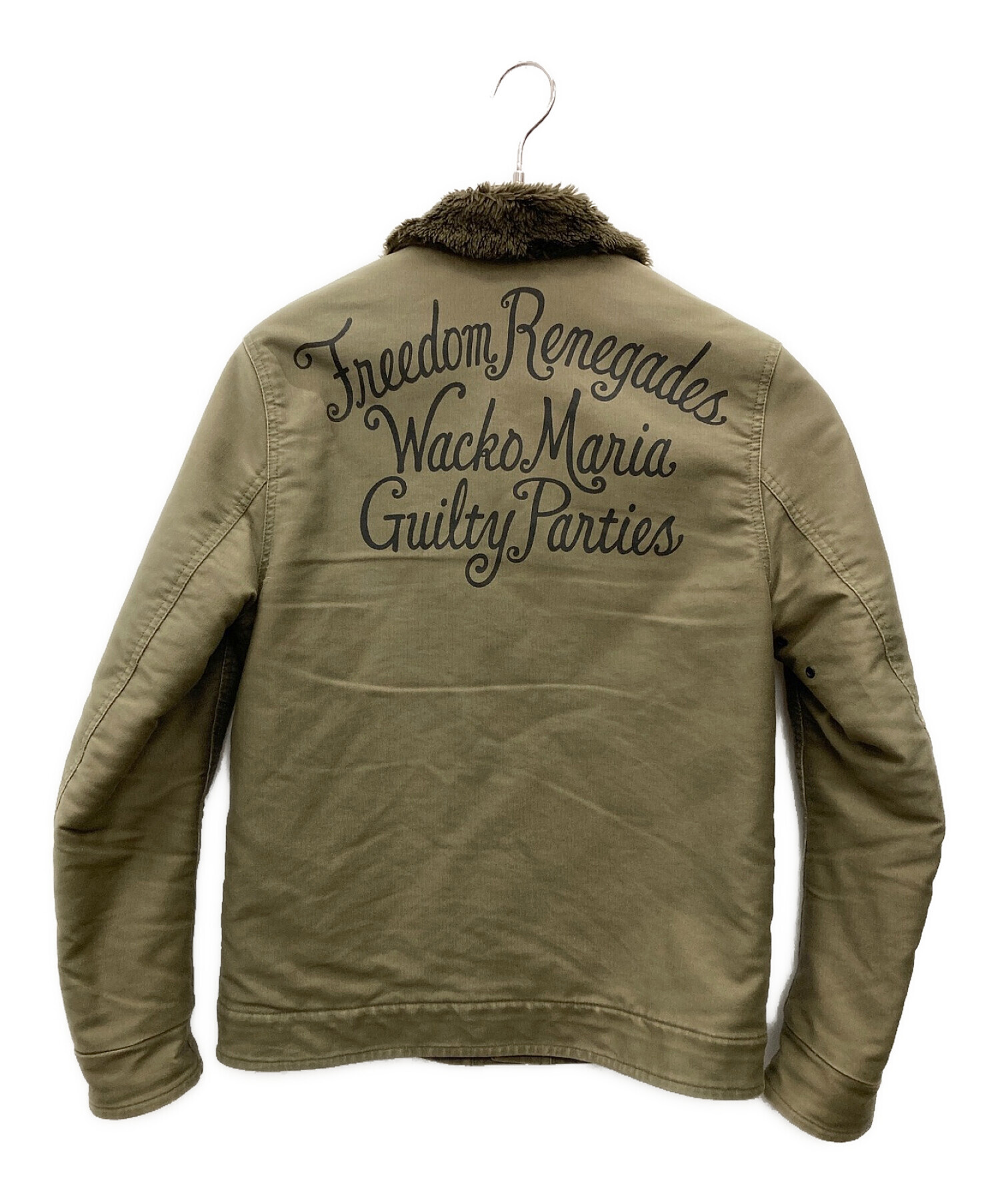 中古・古着通販】WACKO MARIA (ワコマリア) デッキジャケット オリーブ 