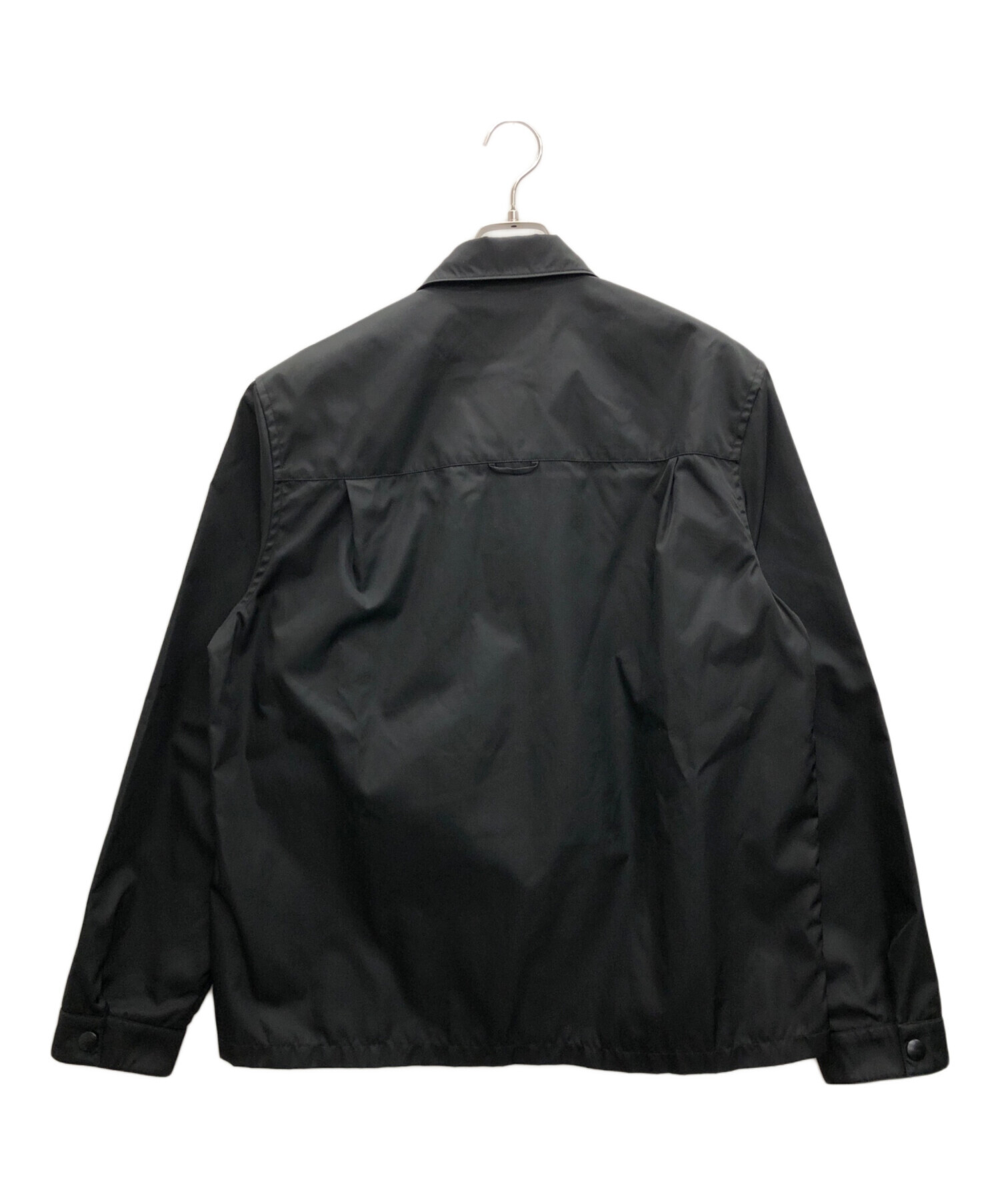 中古・古着通販】PRADA (プラダ) Re-Nylon シャツジャケット ブラック
