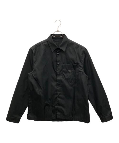 中古・古着通販】PRADA (プラダ) Re-Nylon シャツジャケット ブラック