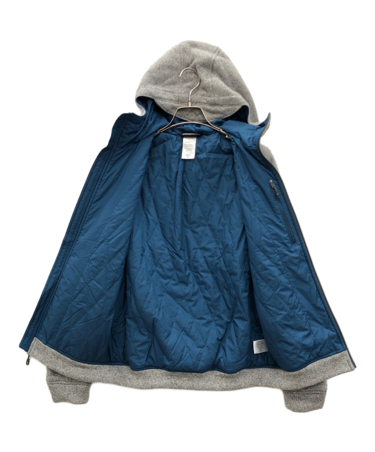 中古・古着通販】Patagonia (パタゴニア) ブルゾン ライトグレー 