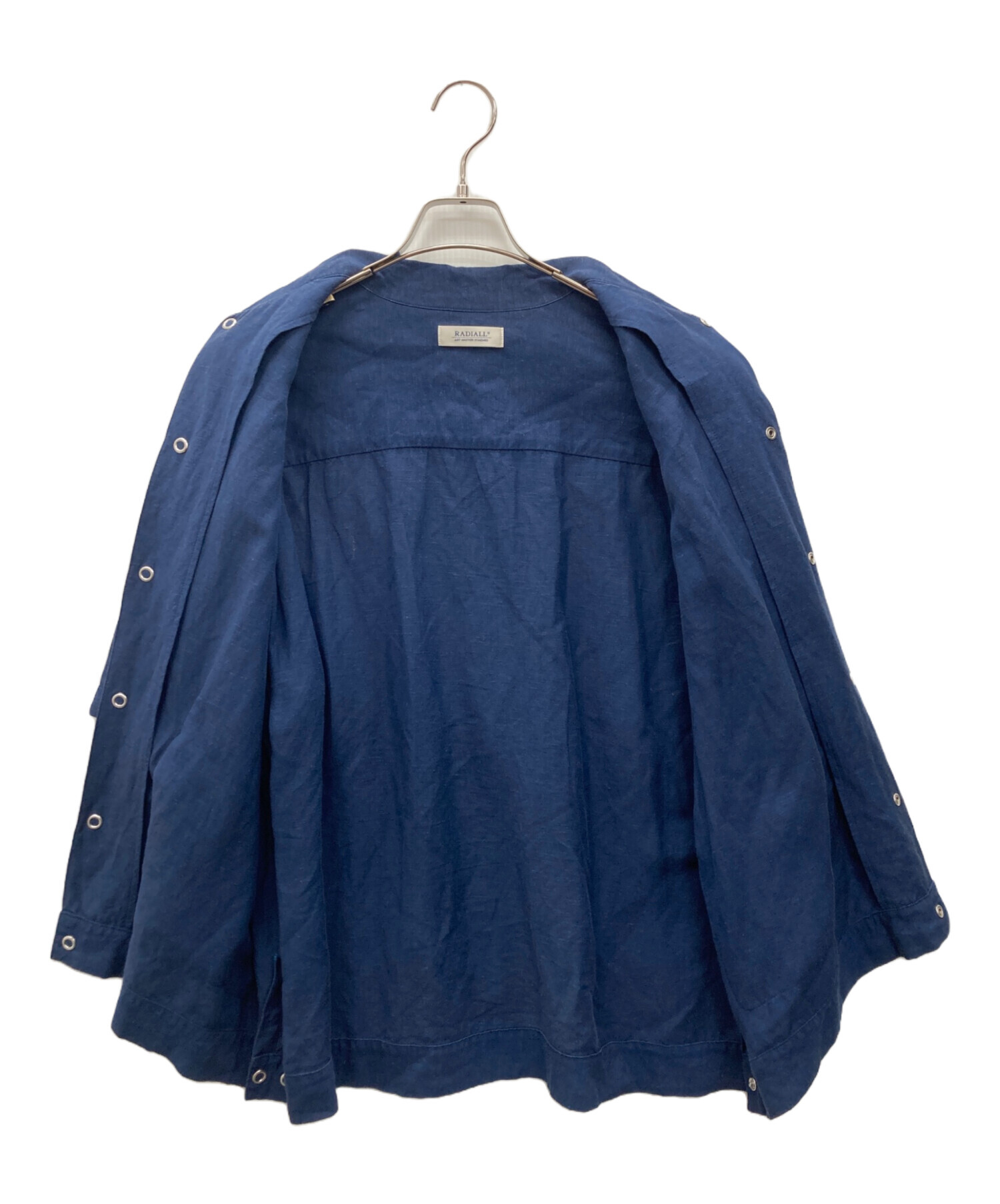 中古・古着通販】RADIALL (ラディアル) 半袖シャツ ネイビー サイズ:M 
