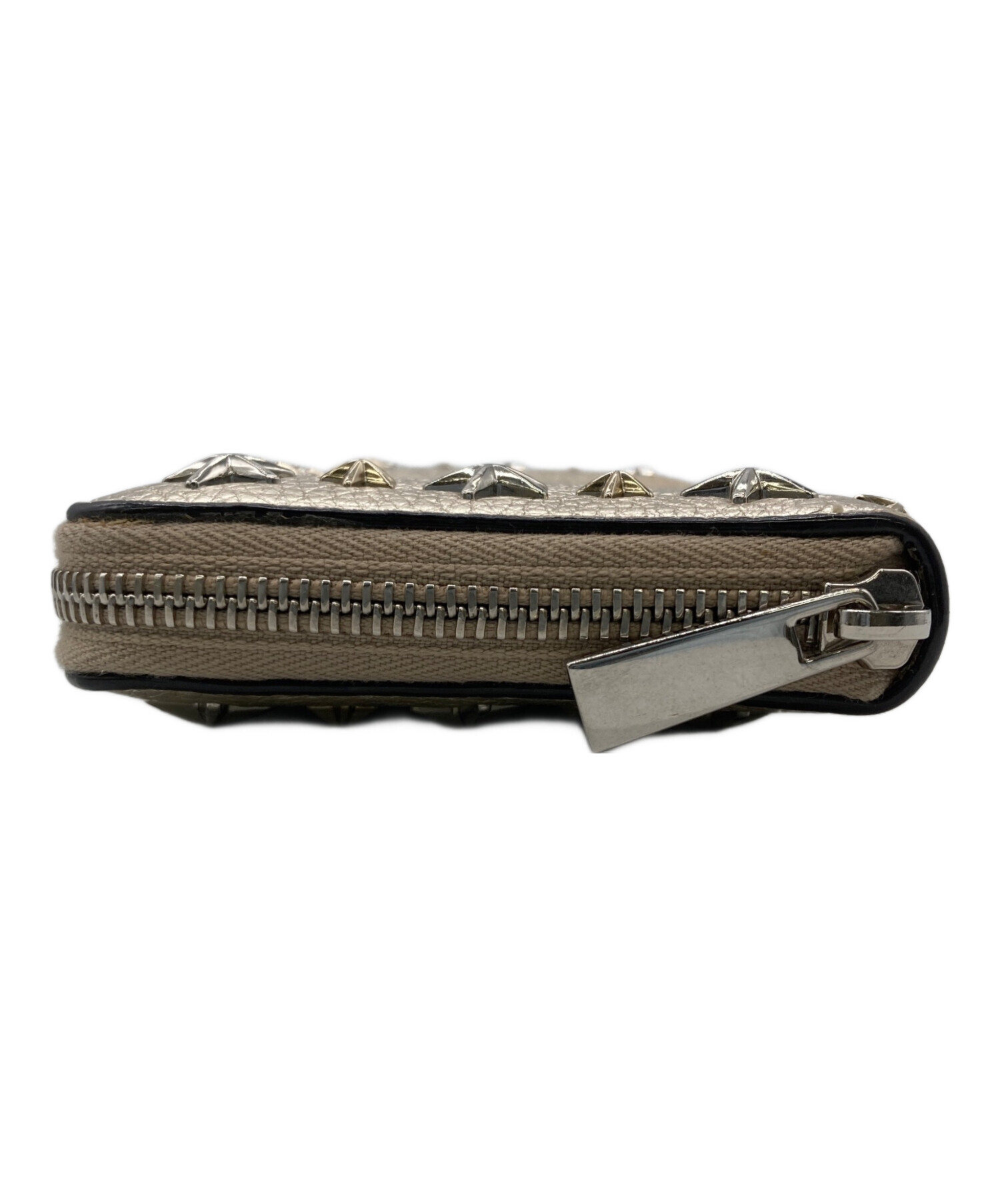 中古・古着通販】JIMMY CHOO (ジミーチュウ) PIPPA ラウンドファスナー 