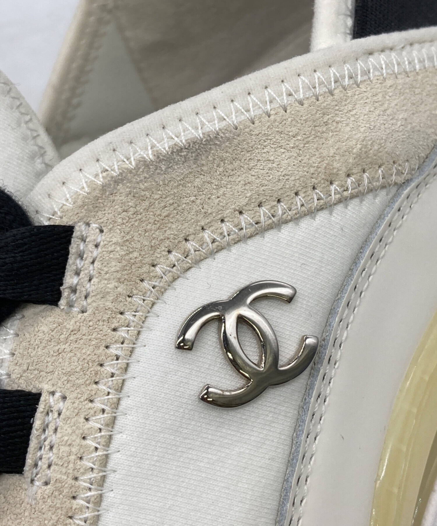 中古・古着通販】CHANEL (シャネル) ベルベット カーフ CC ココマーク