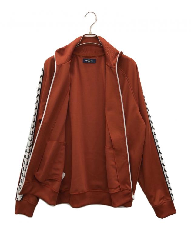 フレッドペリー トラックジャケット ブラウン｜FRED PERRYのジャージ