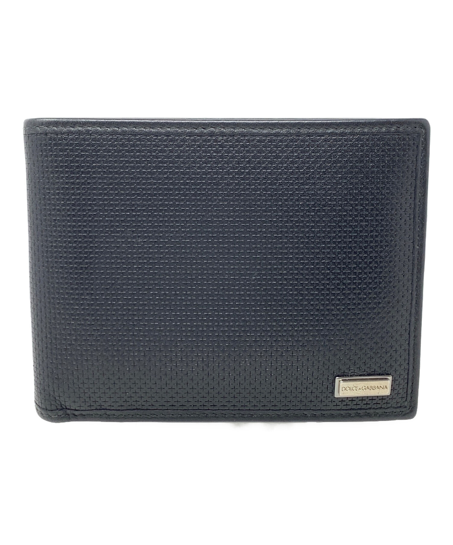 中古・古着通販】DOLCE & GABBANA (ドルチェ＆ガッバーナ) 2つ折り財布 