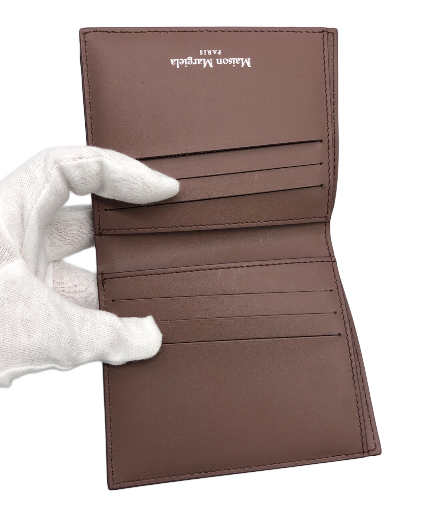 メゾン・マルジェラ ベージュ Maison Margiela 財布 箱 保証書 中古・古着通販】Maison Margiela (メゾンマルジェラ) 財布 ベージュ