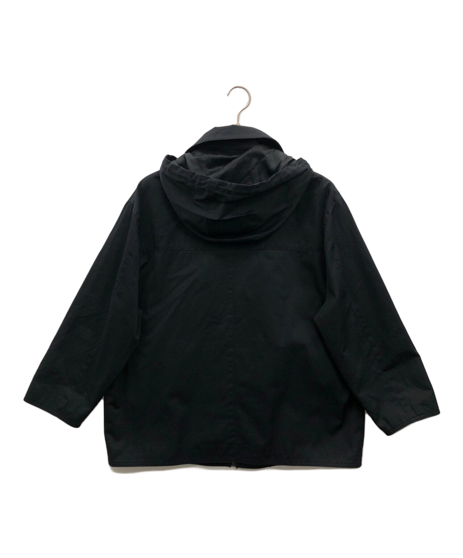 中古・古着通販】LOEWE (ロエベ) フーデッドジャケット ブラック