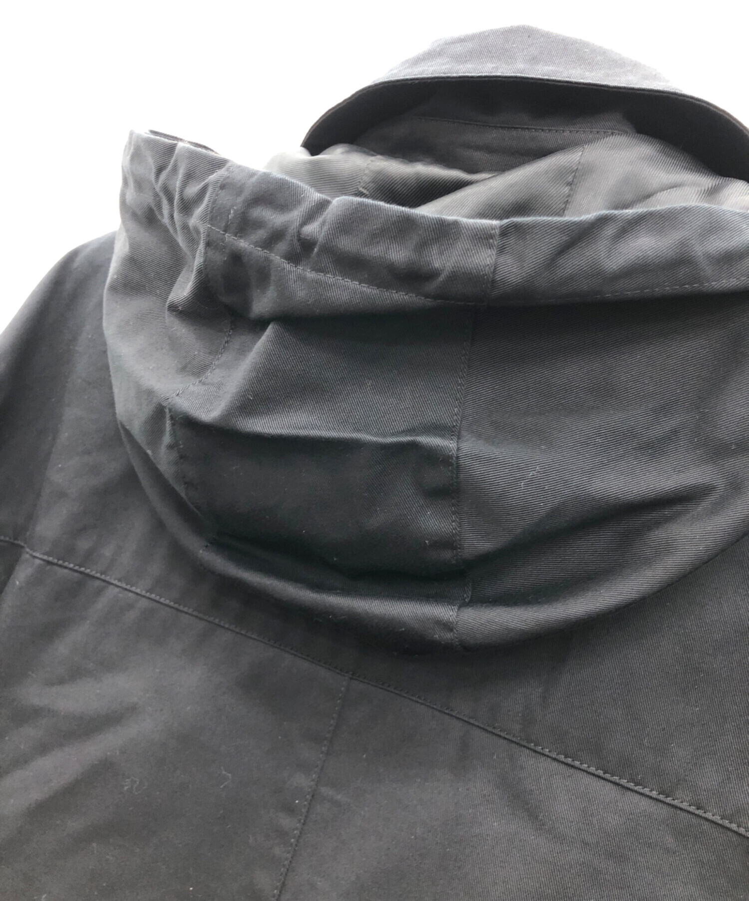中古・古着通販】LOEWE (ロエベ) フーデッドジャケット ブラック 