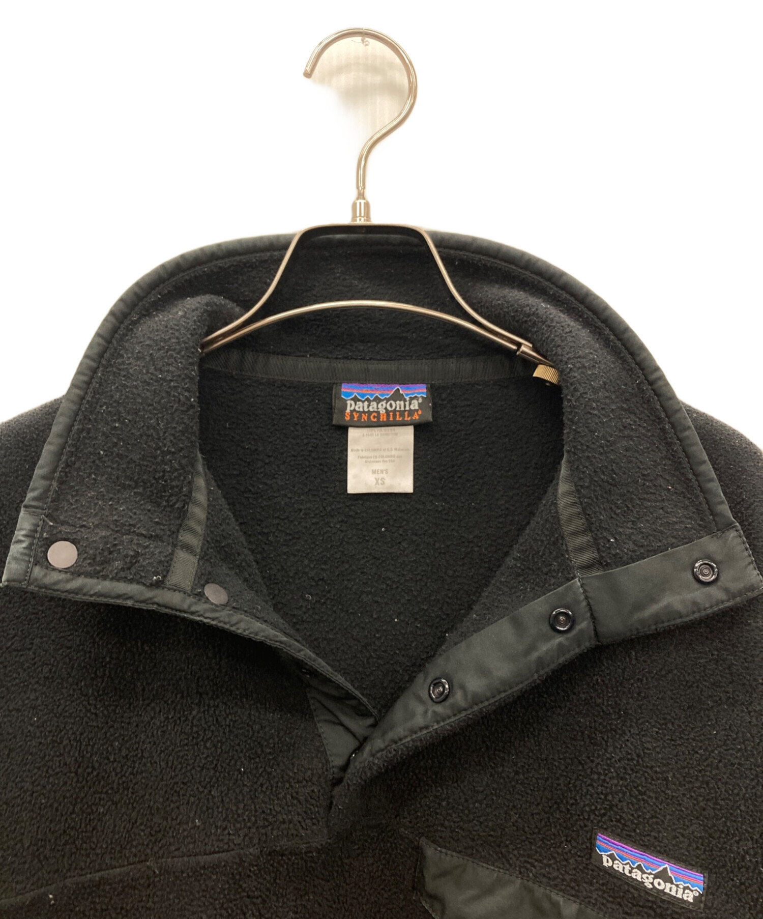 中古・古着通販】Patagonia (パタゴニア) シンチラスナップT ブラック