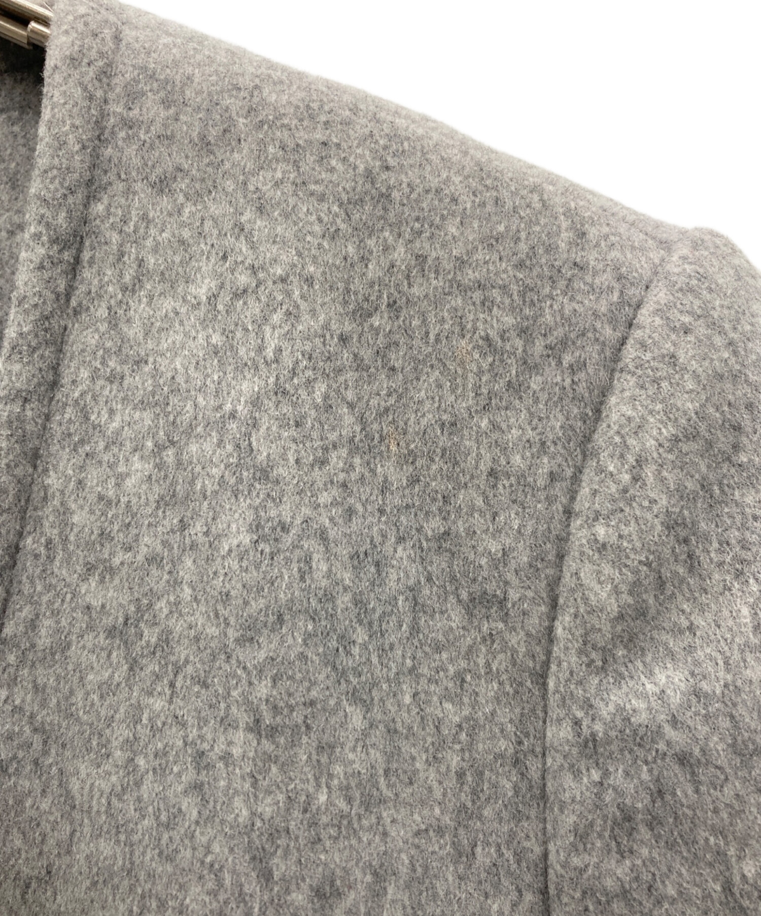 Theory ノーカラーコート　グレー Theory luxe - Theory luxe 20aw ノーカラーコートの通販 by yu♡'s