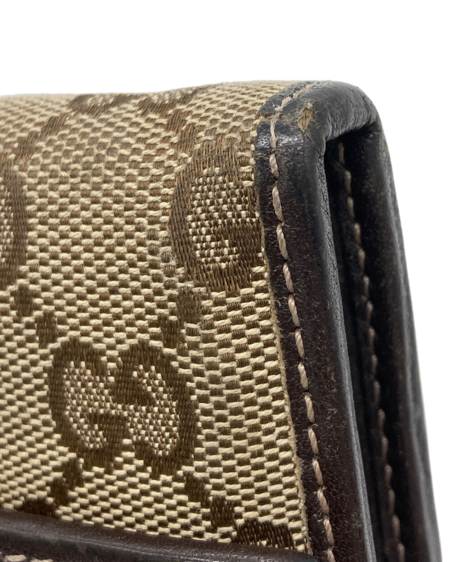 GUCCI 財布　中古 中古・古着通販】GUCCI (グッチ) 長財布 GGキャンバス｜ブランド・古着