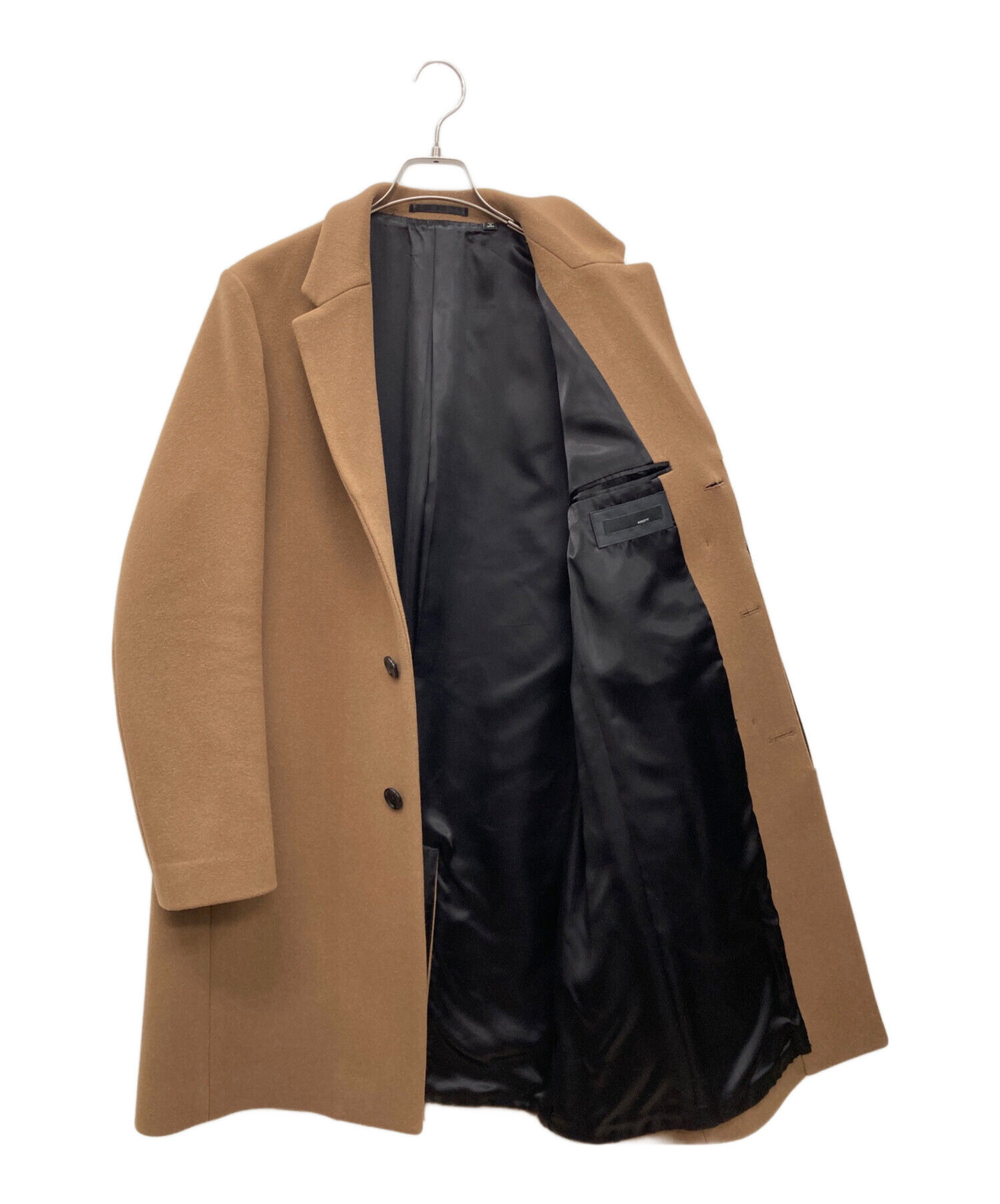 中古・古着通販】KNOTT (ノット) カシミヤ混コート ブラウン サイズ:2 