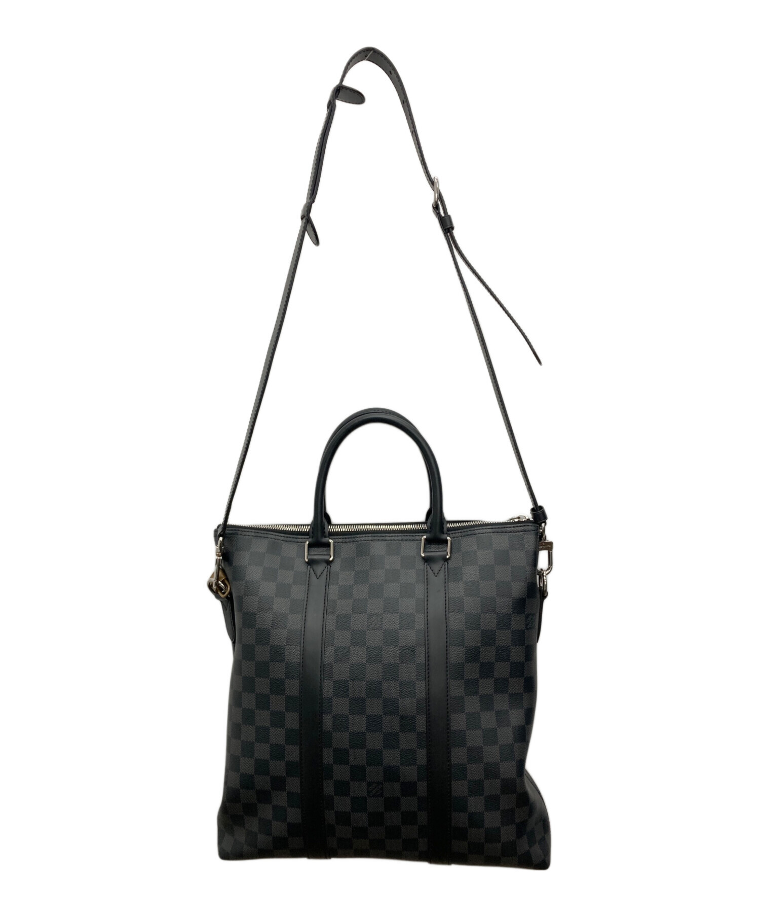 ルイ・ヴィトン LOUIS VUITTON アントン・トート トートバ【中古】 中古・古着通販】LOUIS VUITTON (ルイ ヴィトン) アントン/トート