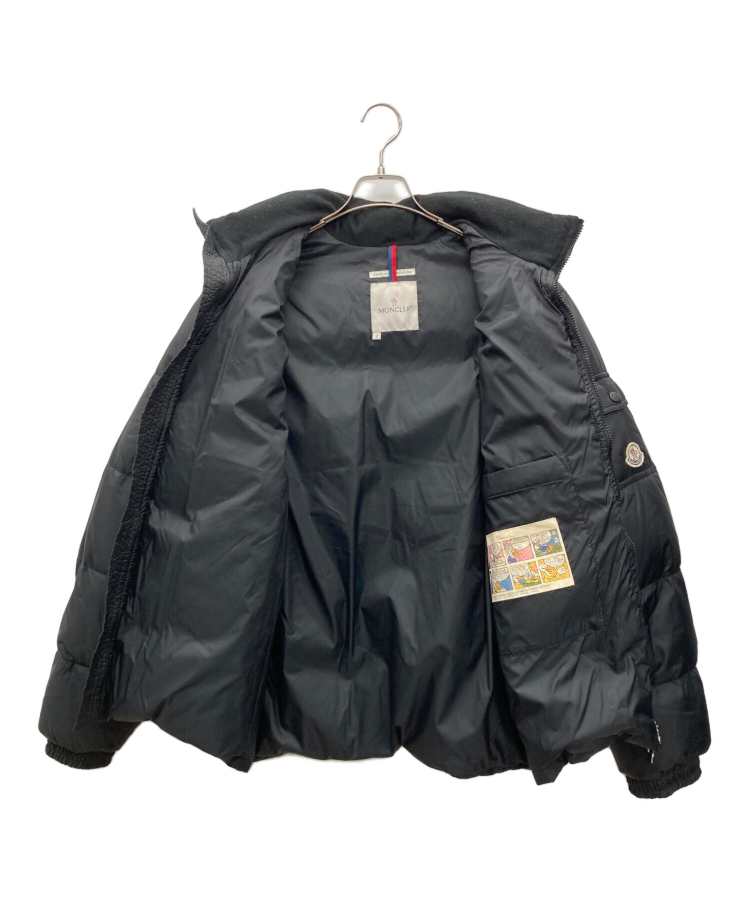 中古・古着通販】MONCLER (モンクレール) ダウンジャケット ブラック 